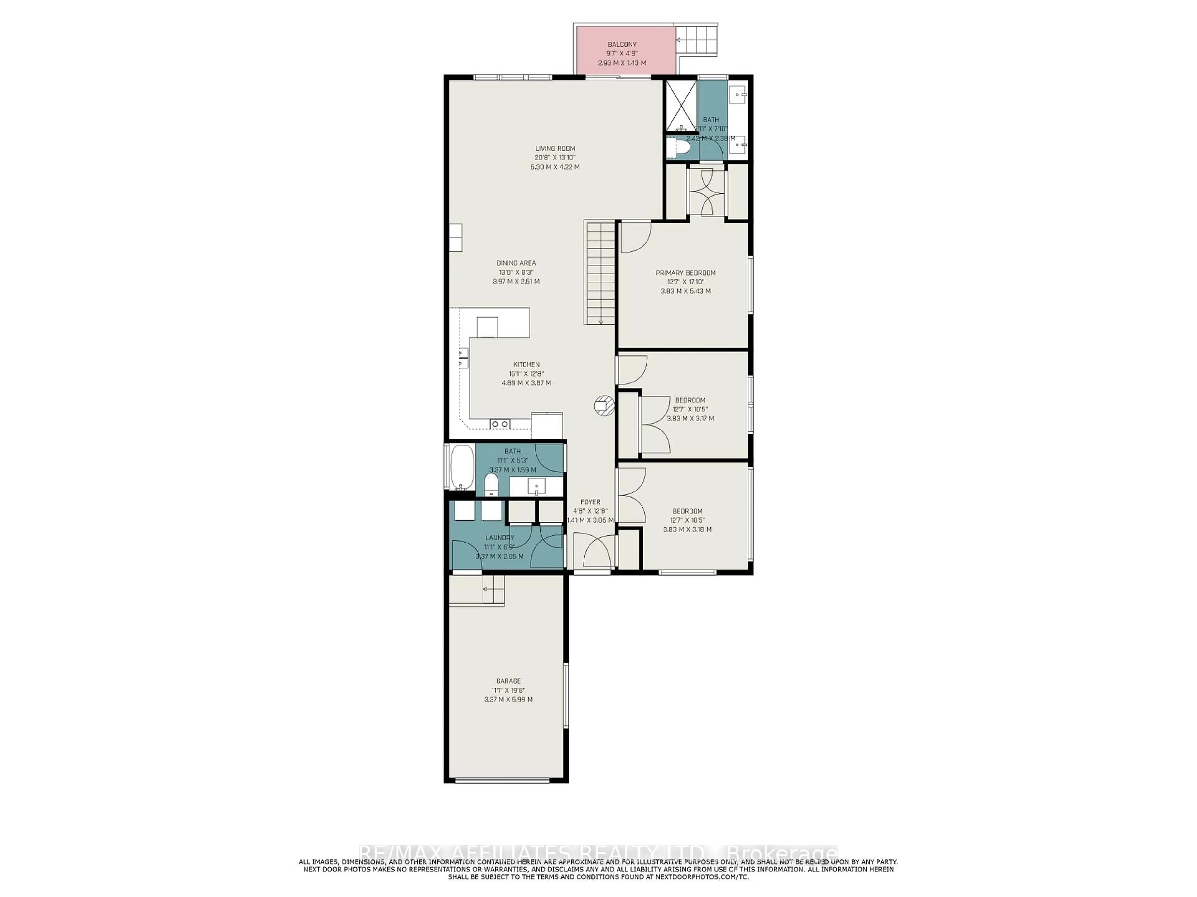 Floor plan for 465 Lancaster Lane, North Dundas Ontario N1A 2W1