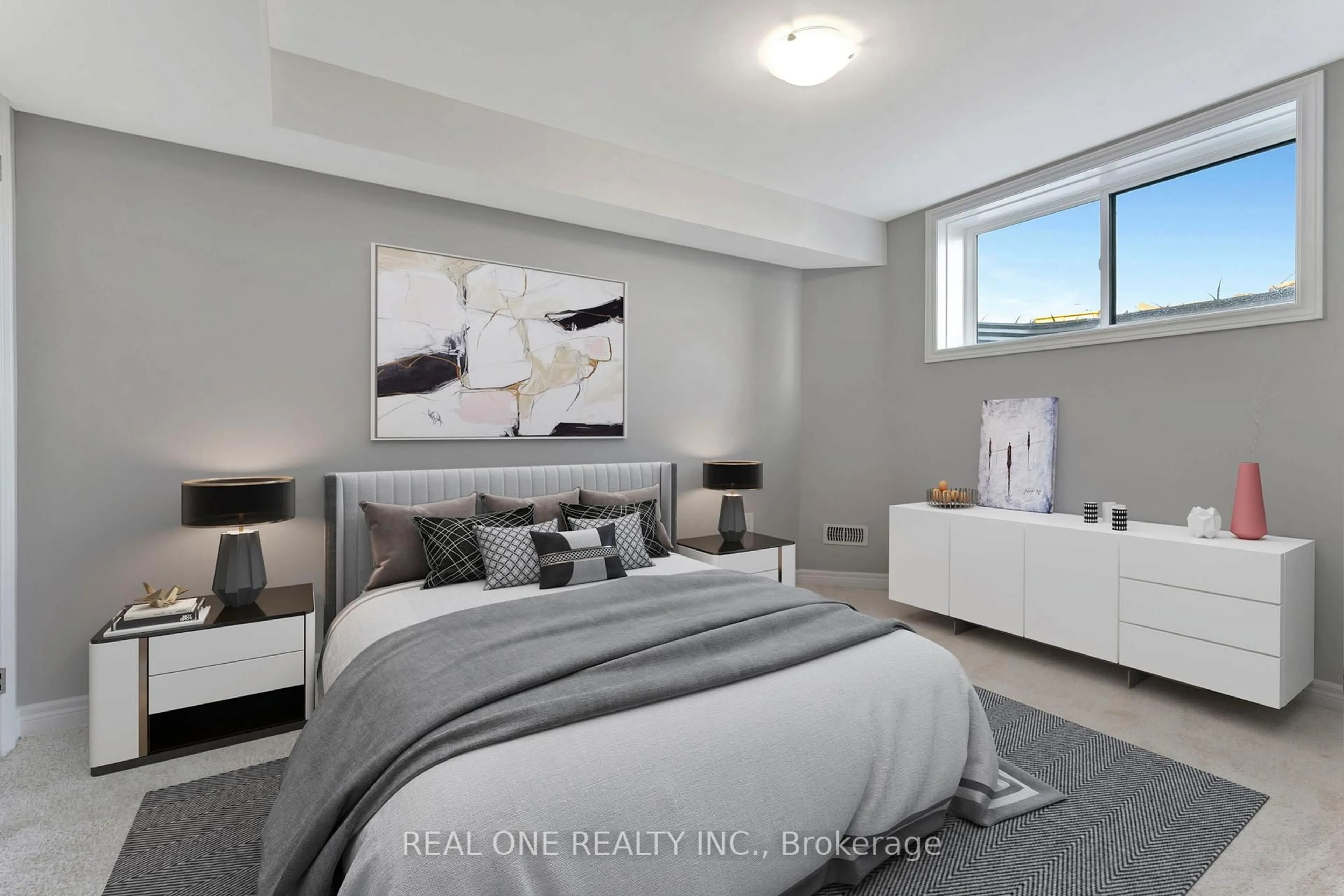Bedroom with bed, unknown for 85 Mullin Dr #31B, Guelph Ontario N1E 0R4