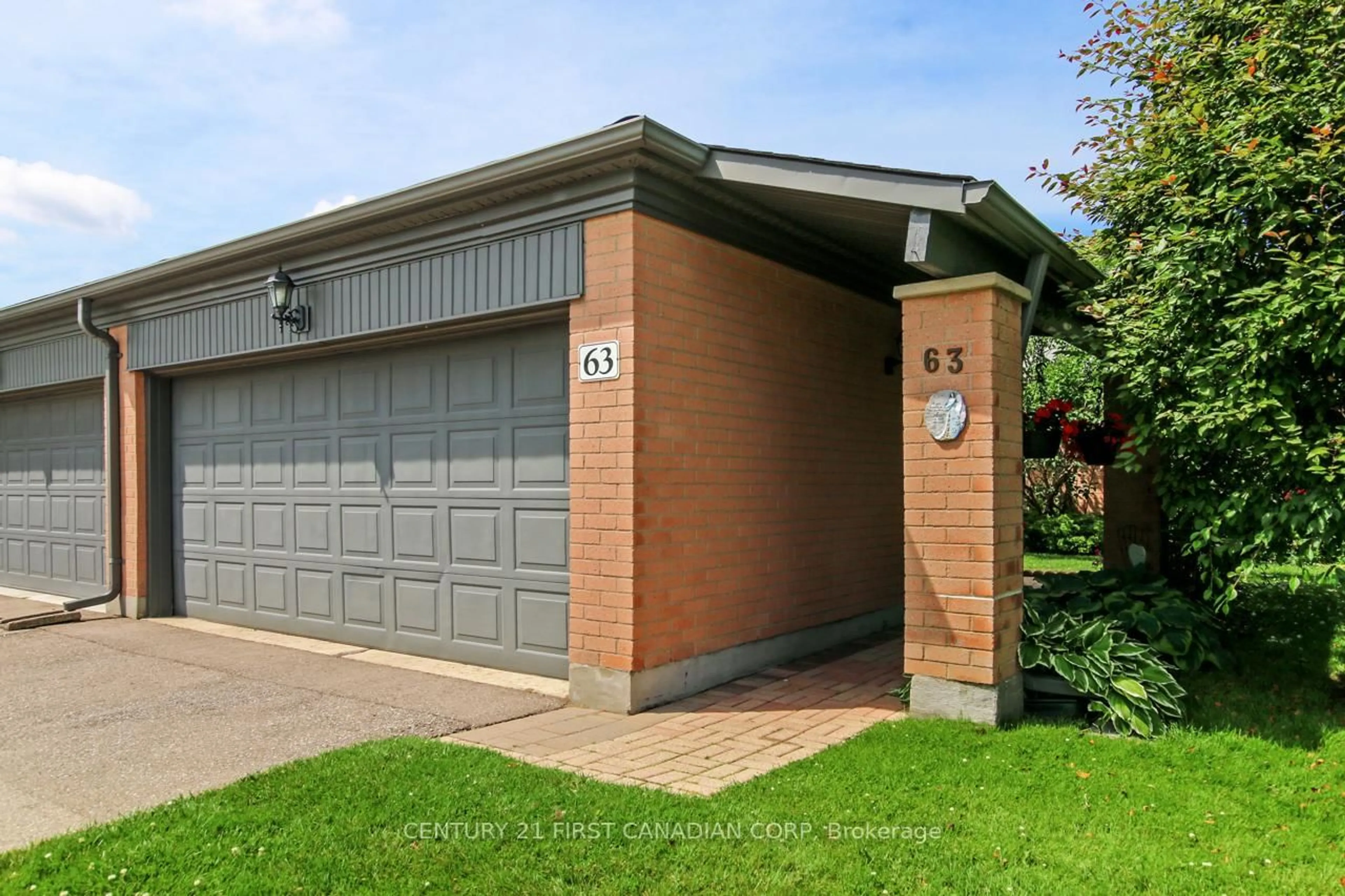 Home with brick exterior material, street for 50 Fiddlers Green Rd #63, London North Ontario N6H 4T4