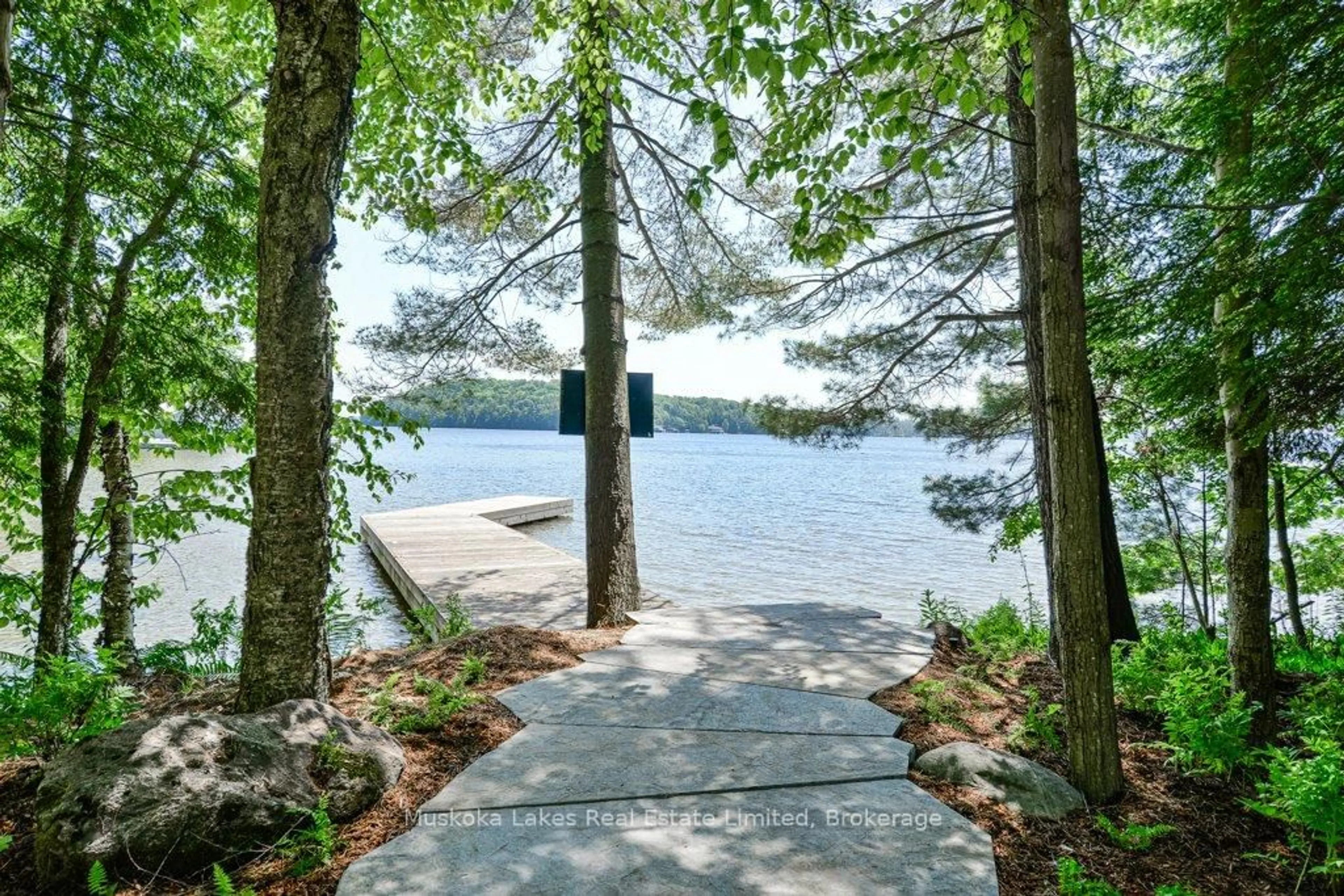 Patio, water/lake/river/ocean view for 1074 Woodington Rd #Unit 1, Muskoka Lakes Ontario P0B 1J0