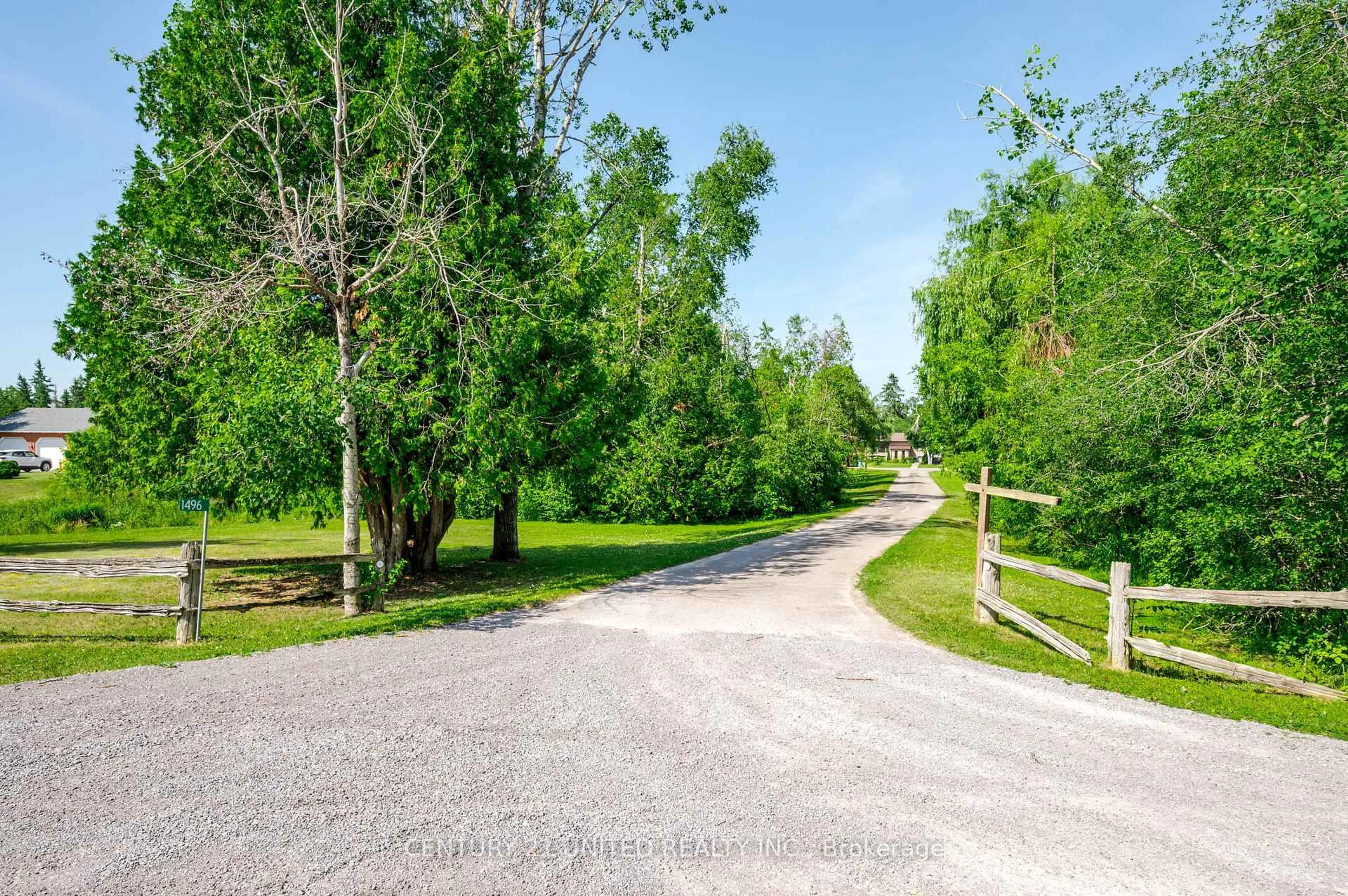A pic from outside/outdoor area/front of a property/back of a property/a pic from drone, forest/trees view for 1496 Bradfield Rd, Douro-Dummer Ontario K9J 6Y1