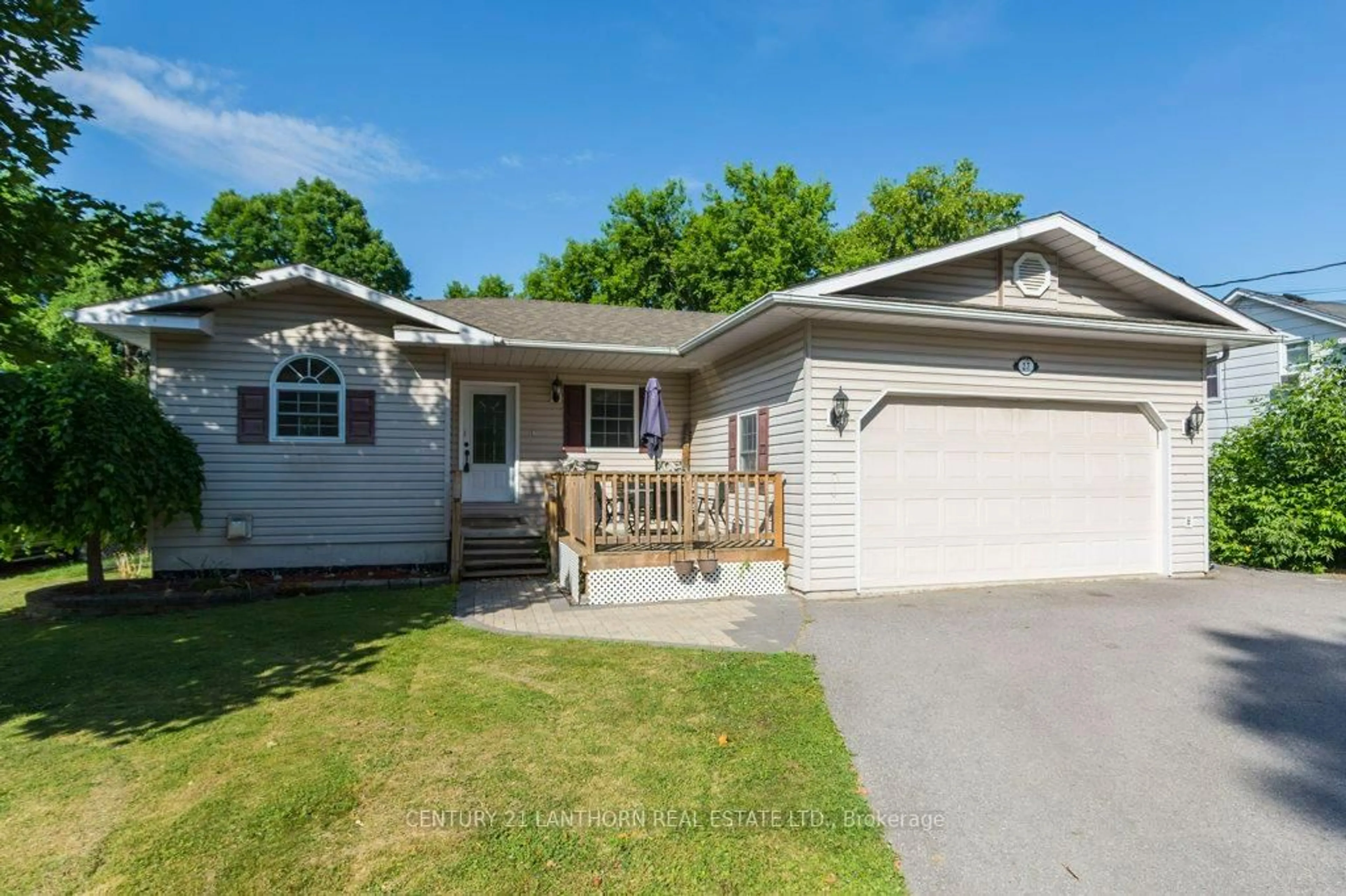 Home with vinyl exterior material, street for 27 Bursthall St, Limoges Ontario K0K 2M0