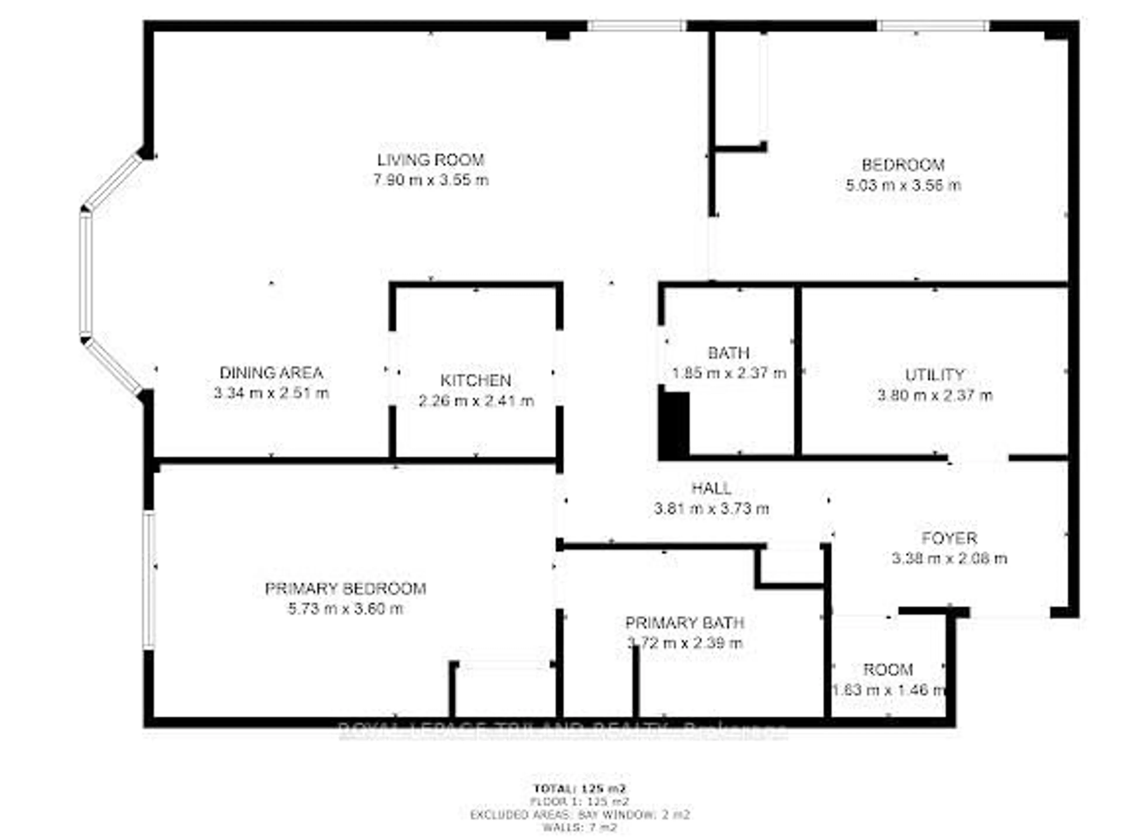 Floor plan for 4 Albert St #206, Cambridge Ontario N1R 3M4
