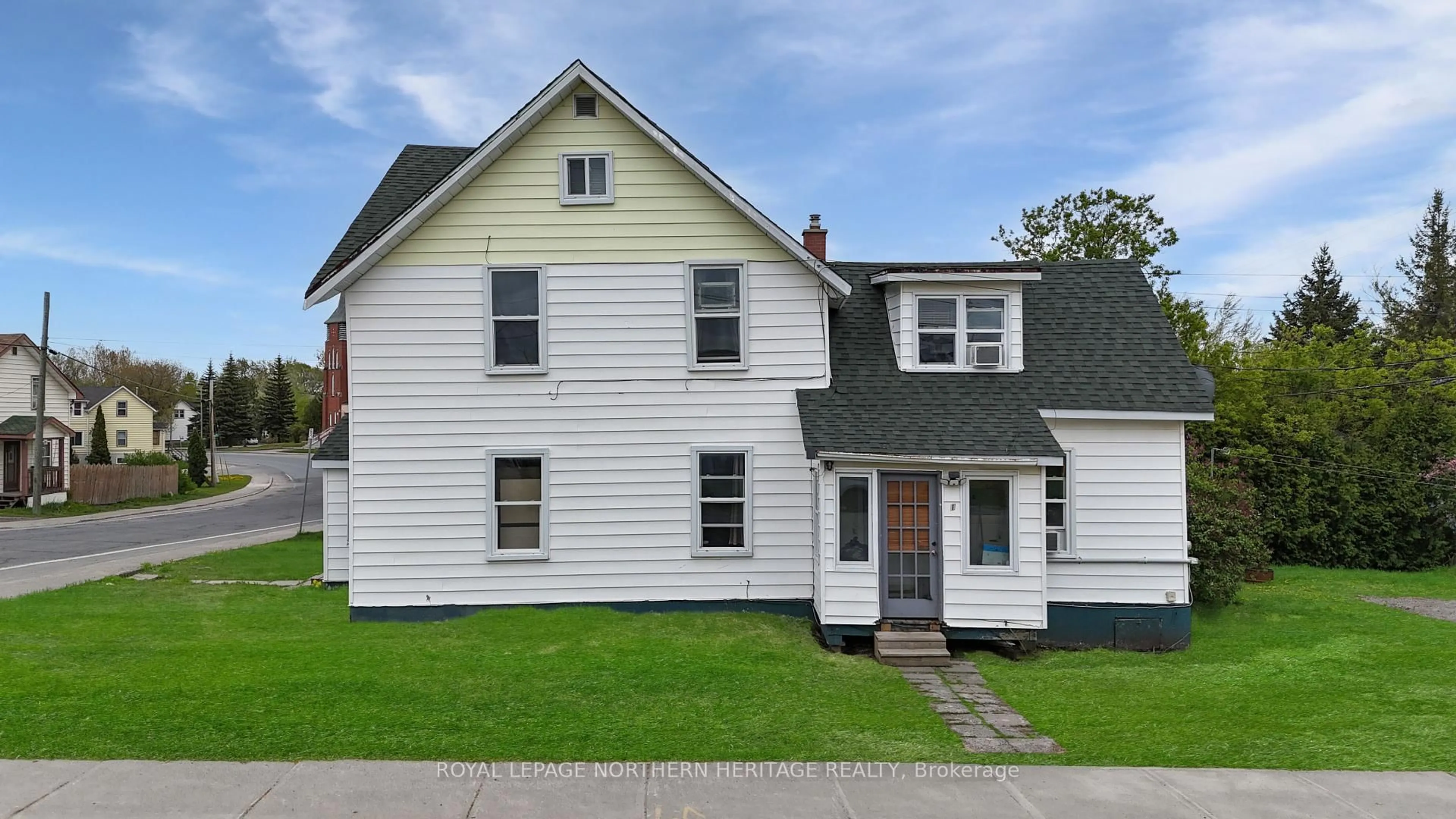 Home with vinyl exterior material, street for 64 Balsam St, Greater Sudbury Ontario P0M 1N0