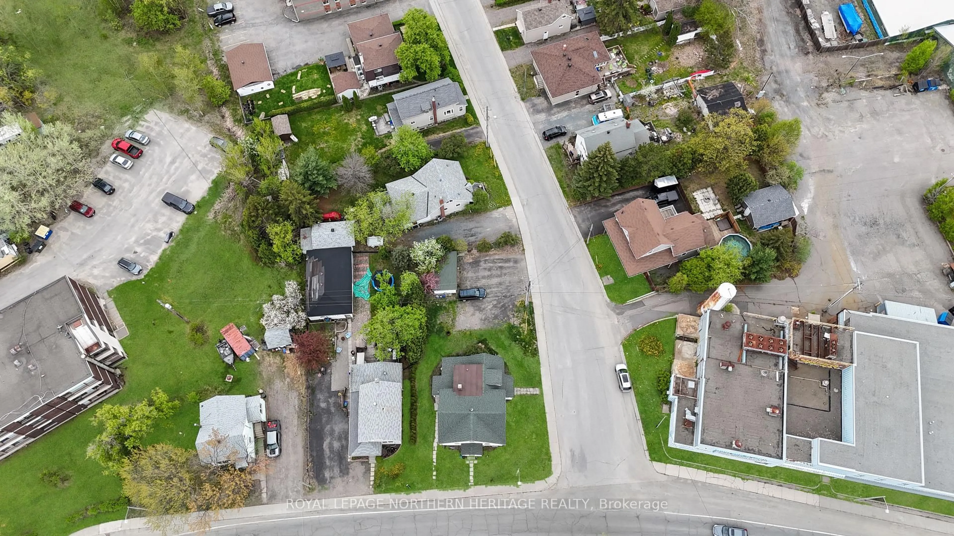 A pic from outside/outdoor area/front of a property/back of a property/a pic from drone, street for 64 Balsam St, Greater Sudbury Ontario P0M 1N0