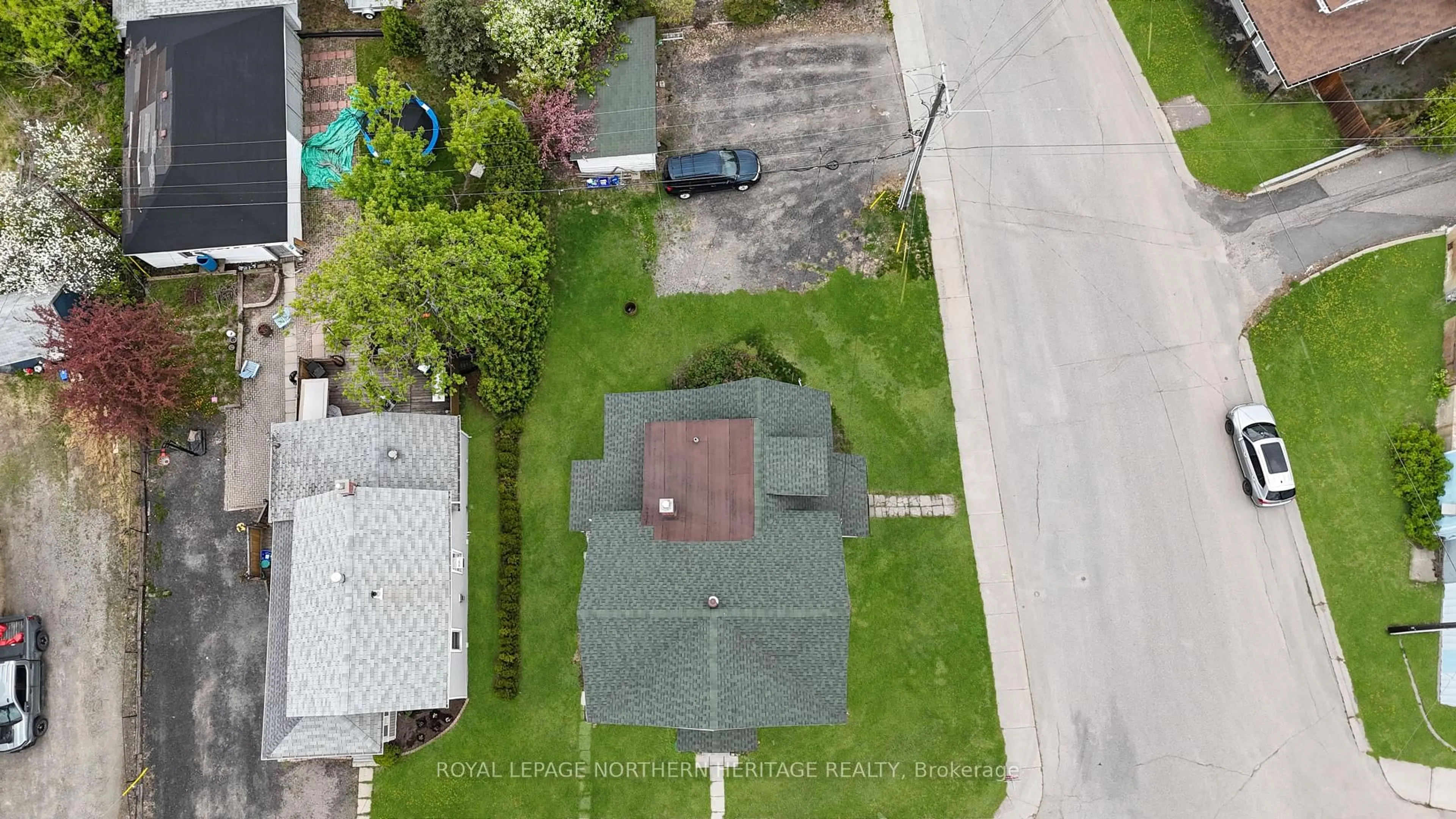 A pic from outside/outdoor area/front of a property/back of a property/a pic from drone, street for 64 Balsam St, Greater Sudbury Ontario P0M 1N0
