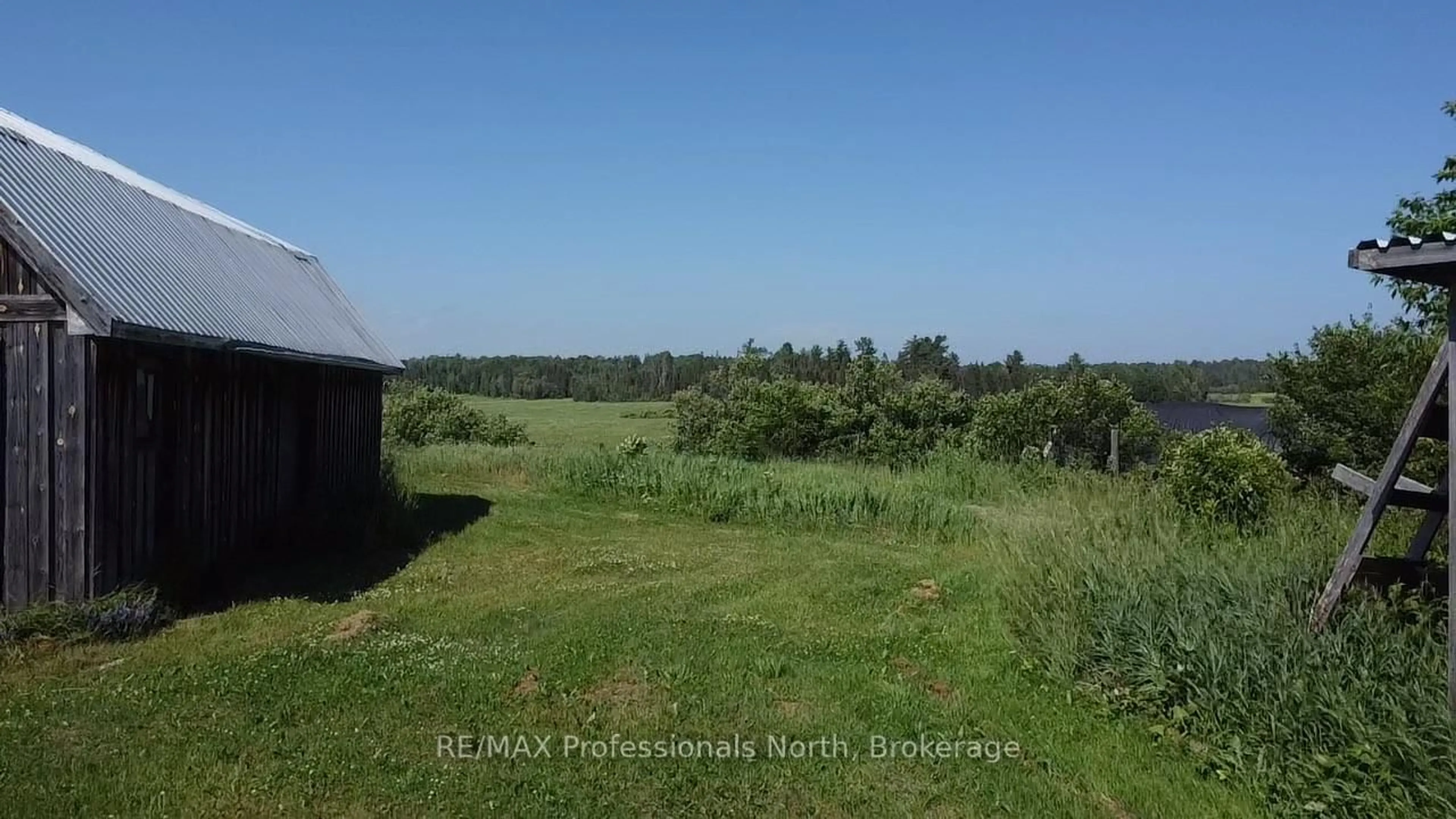 A pic from outside/outdoor area/front of a property/back of a property/a pic from drone, forest/trees view for 496 Pothier Rd, St. Charles Ontario P0M 2W0