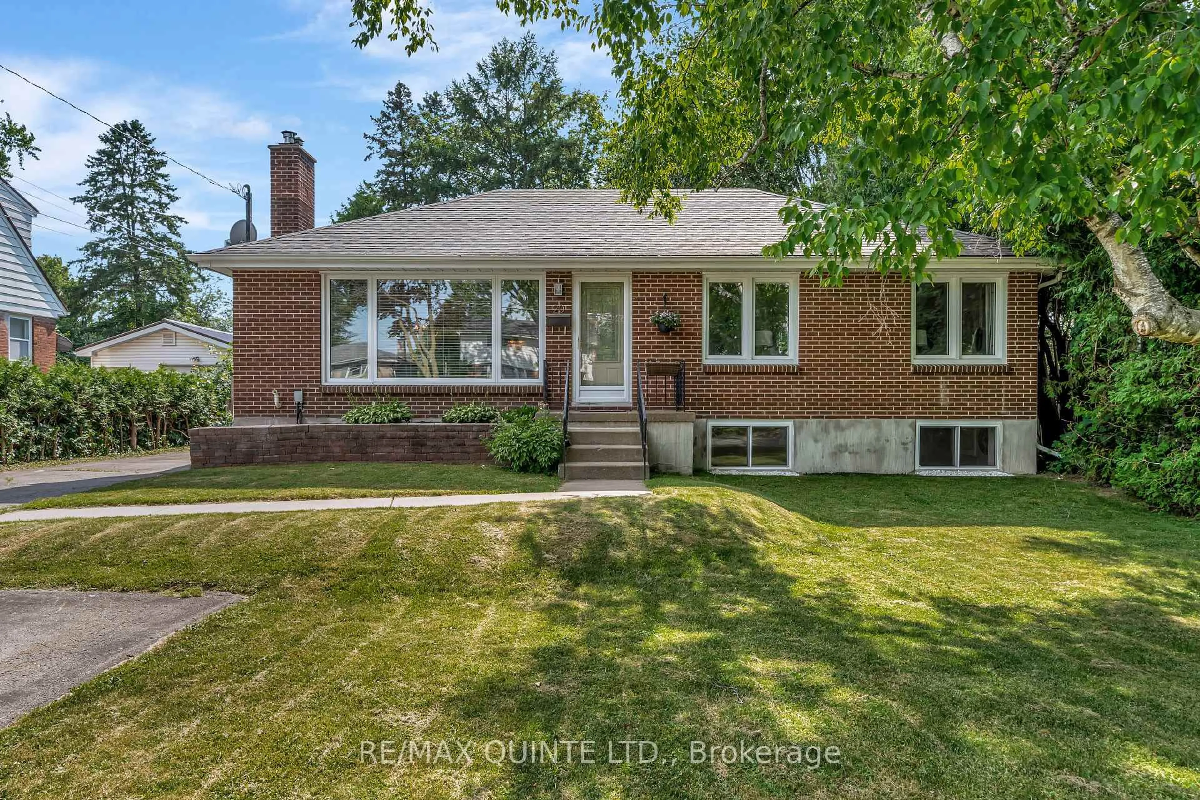 Home with brick exterior material, street for 20 Strathcona Dr, Belleville Ontario K8N 4H9