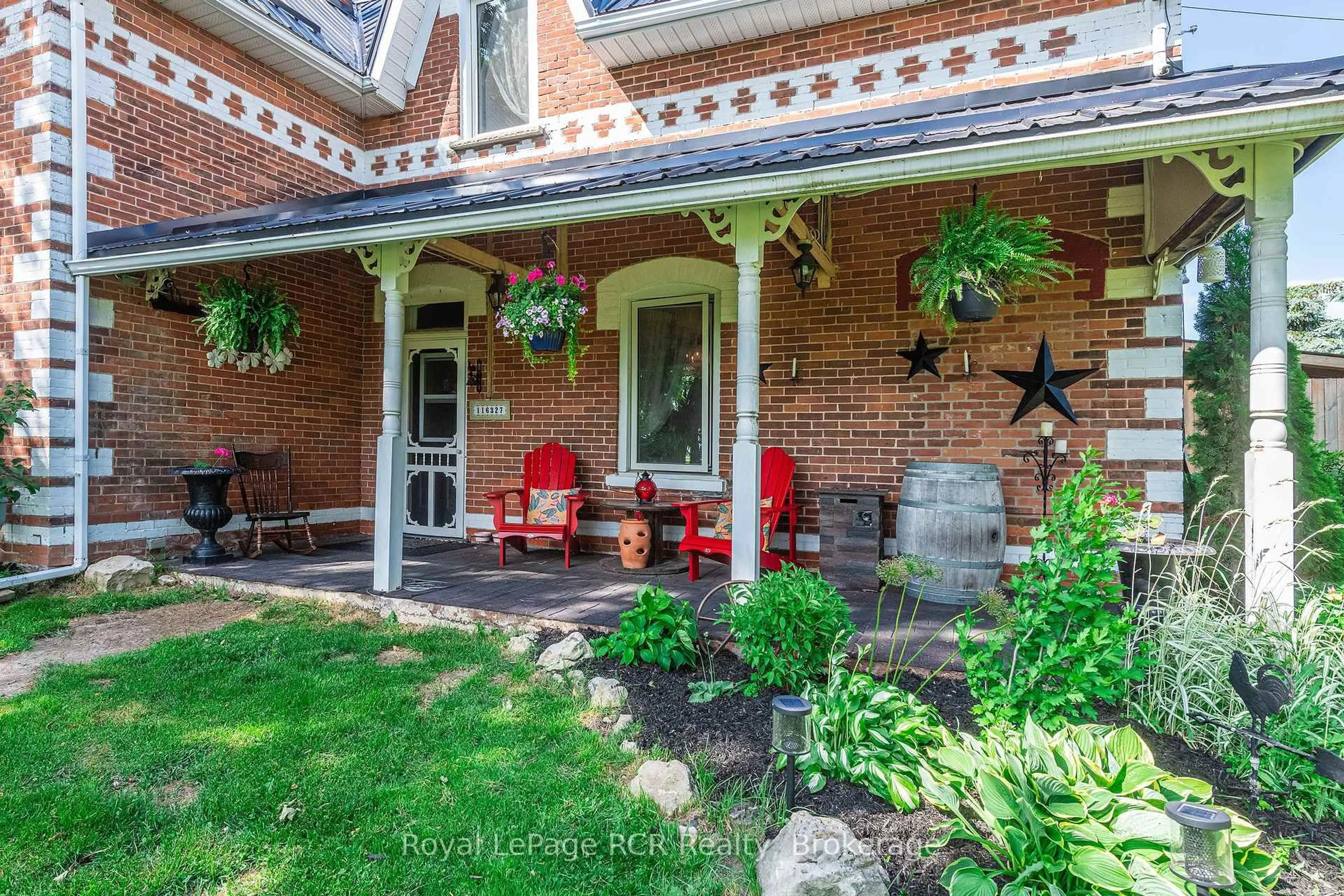 Home with brick exterior material, street for 116327 2nd Line, Melancthon Ontario L9V 2C5