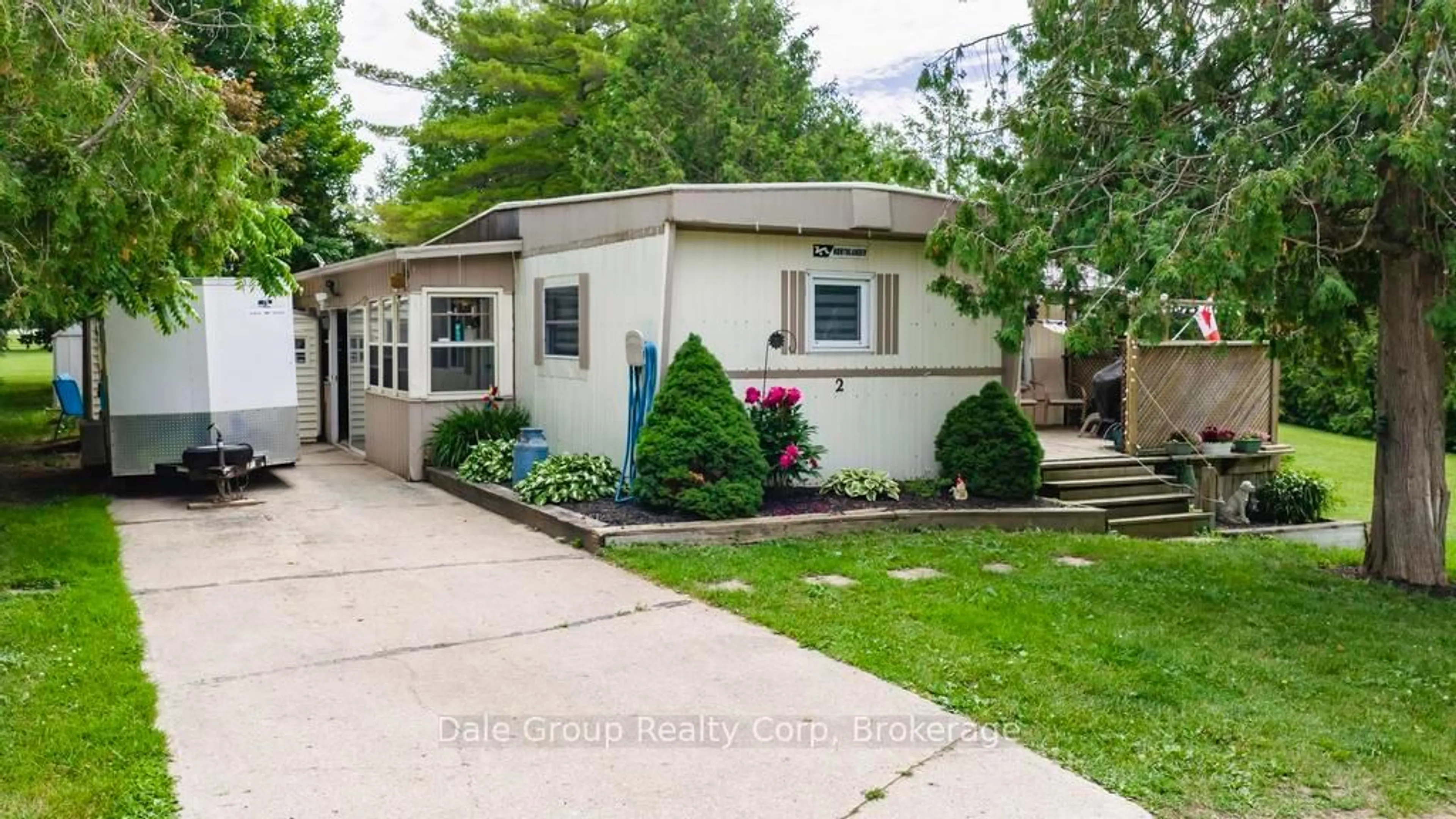 Home with vinyl exterior material, street for 2 Sutton Dr, Ashfield-Colborne-Wawanosh Ontario N7A 3Y3