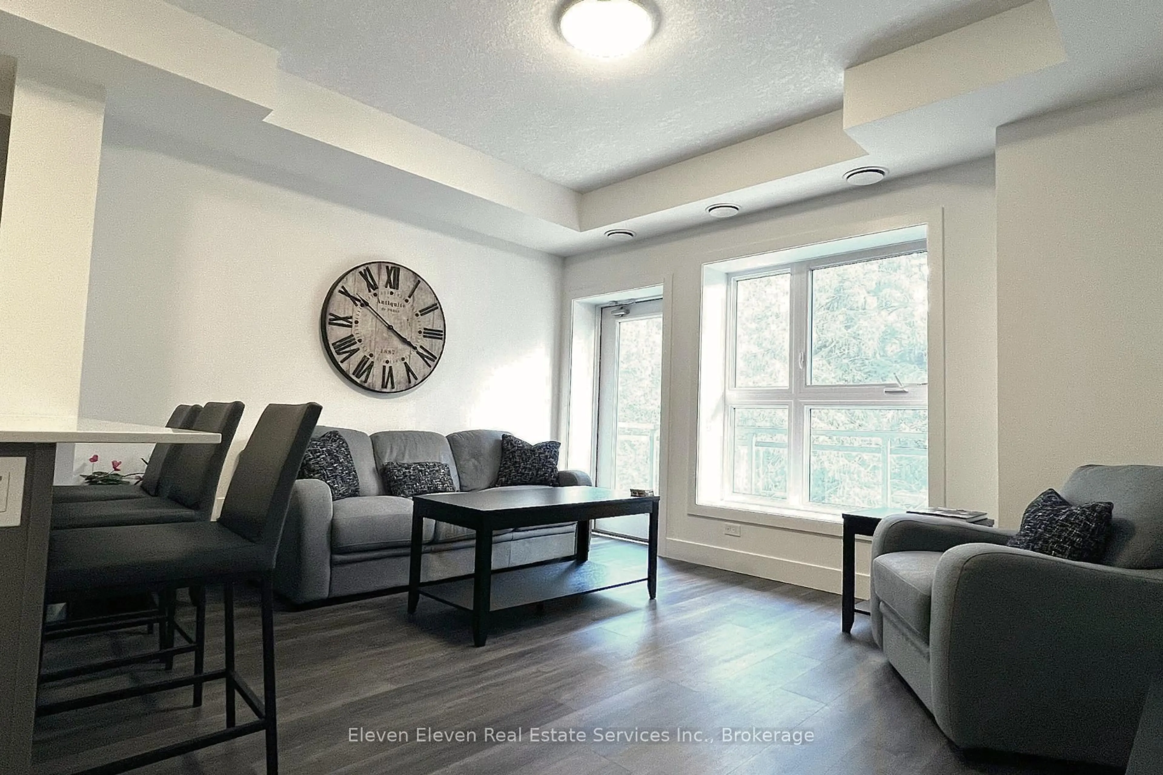 Living room with furniture, unknown for 1201 Lackner Blvd #407, Kitchener Ontario N2A 0L4