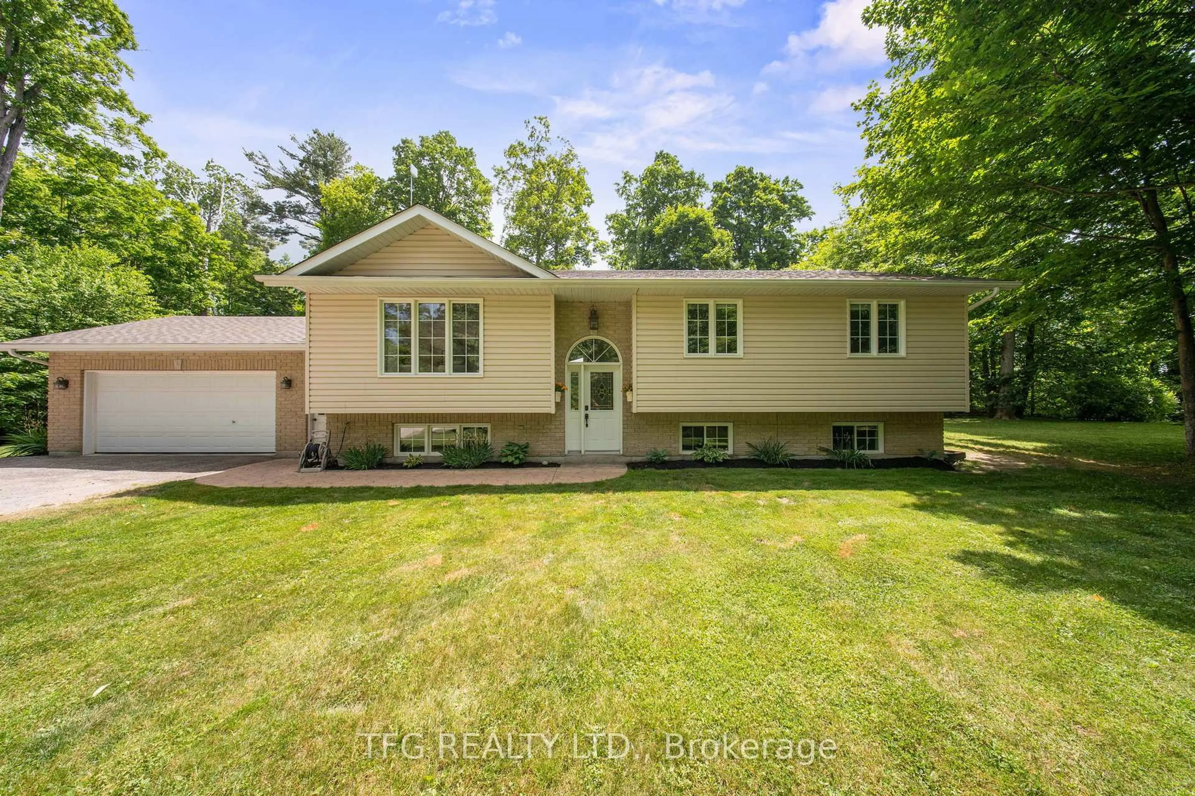 A pic from outside/outdoor area/front of a property/back of a property/a pic from drone, street for 280 Porter Rd, Kawartha Lakes Ontario L0A 1K0