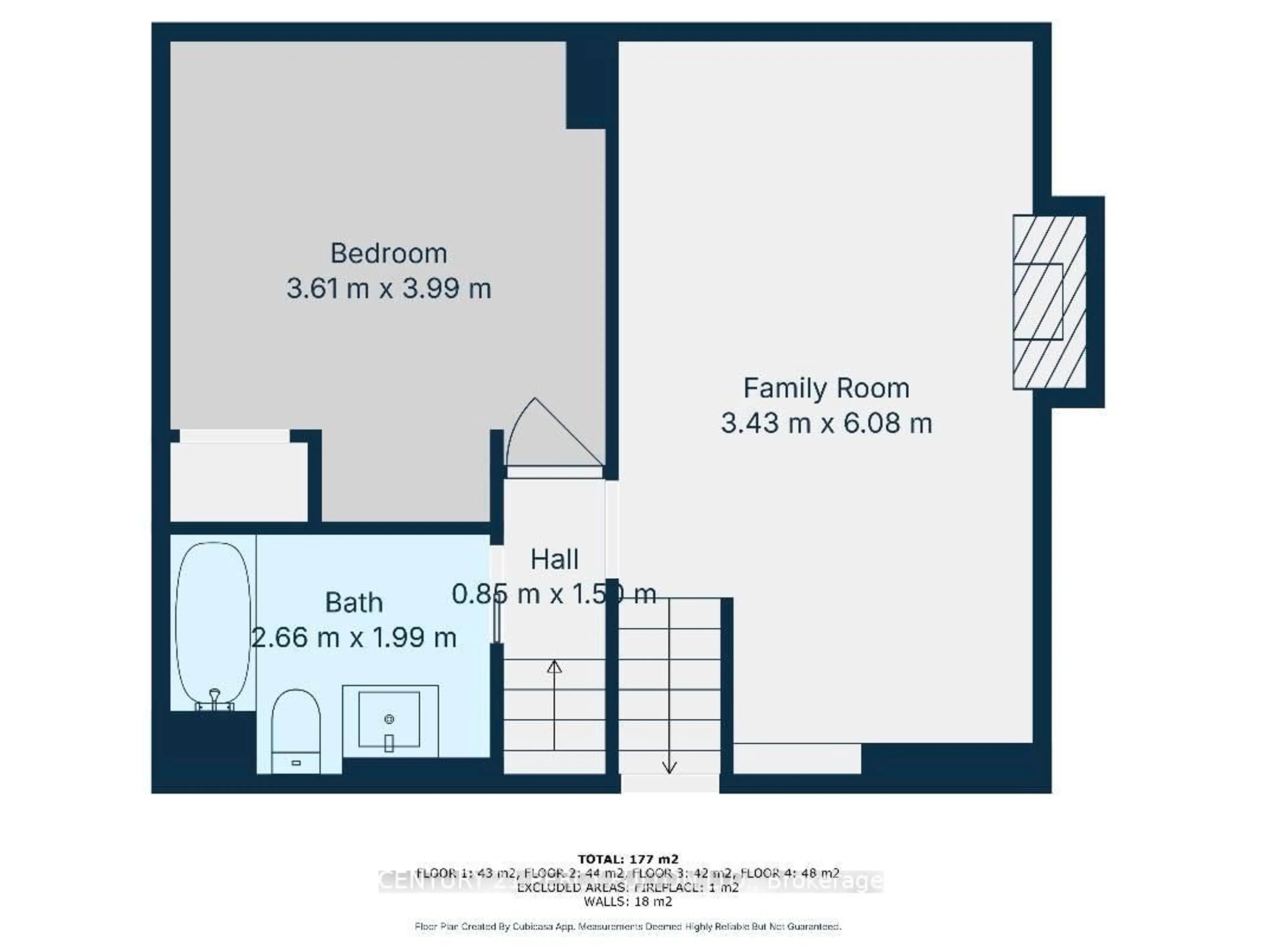 Floor plan for 65 Lynwood Rd, Hamilton Ontario L9C 6M7