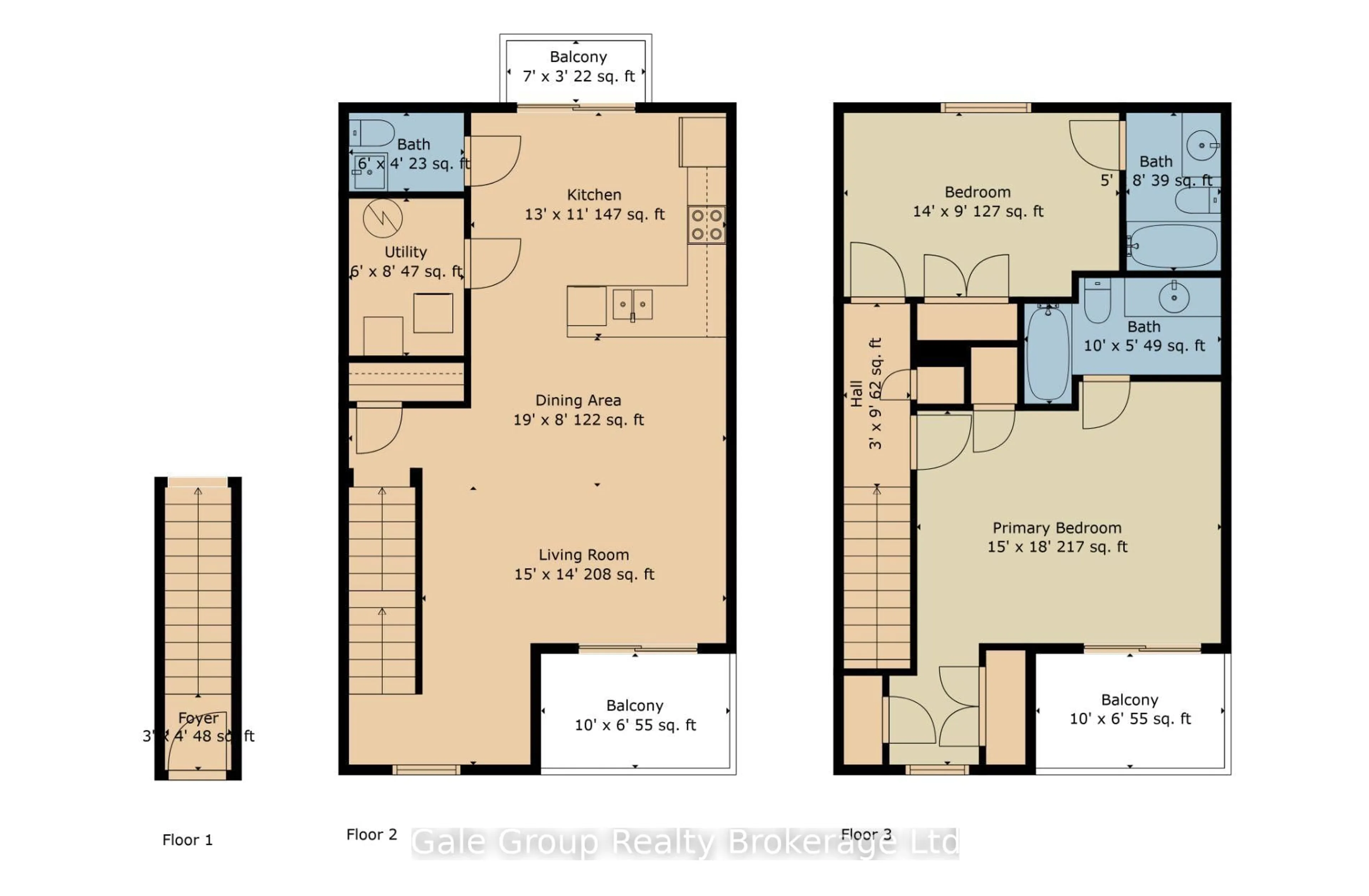 Floor plan for 439 Athlone Ave #C3, Woodstock Ontario N4V 0C8