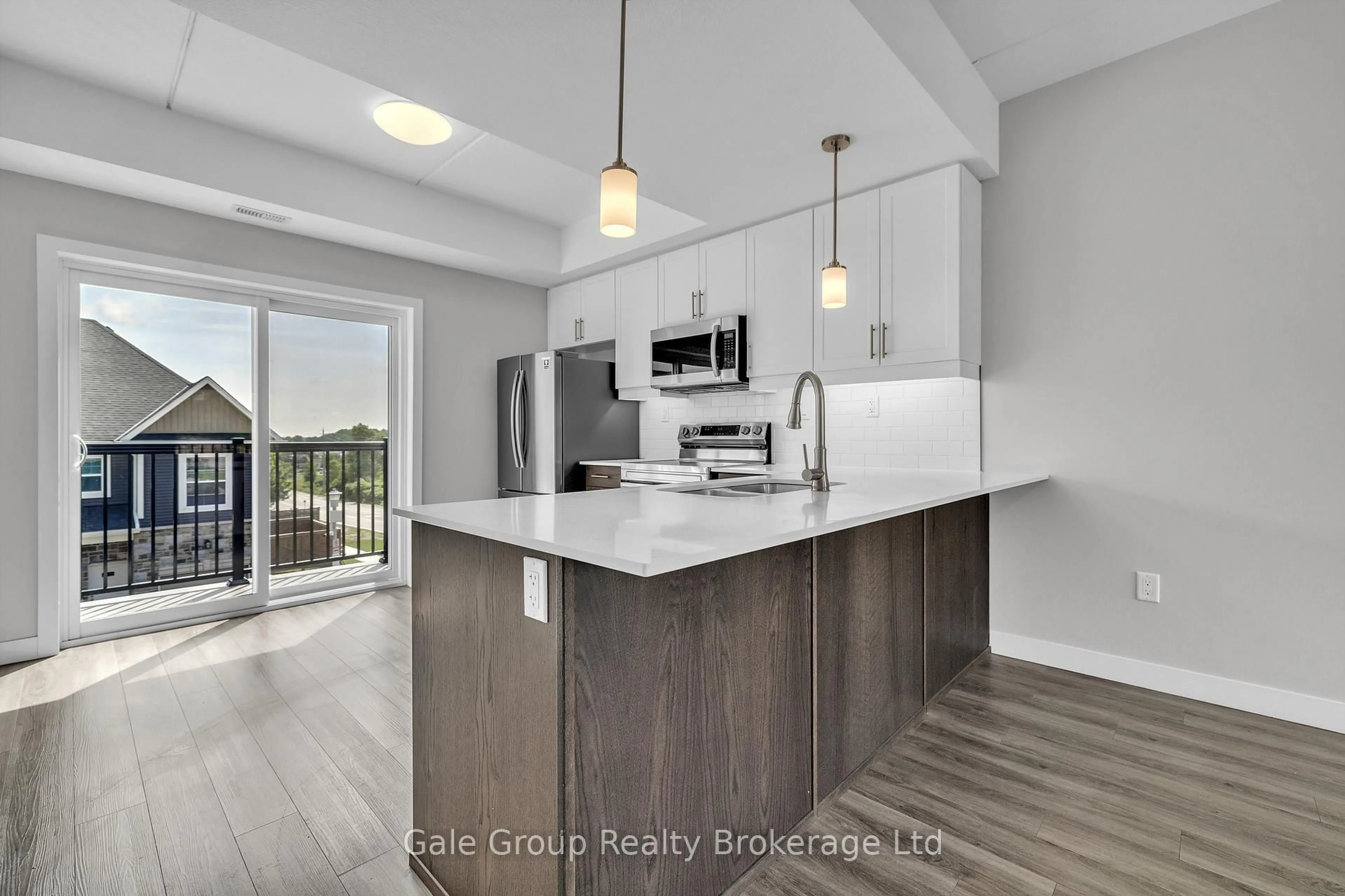 Open concept kitchen, unknown for 439 Athlone Ave #C3, Woodstock Ontario N4V 0C8