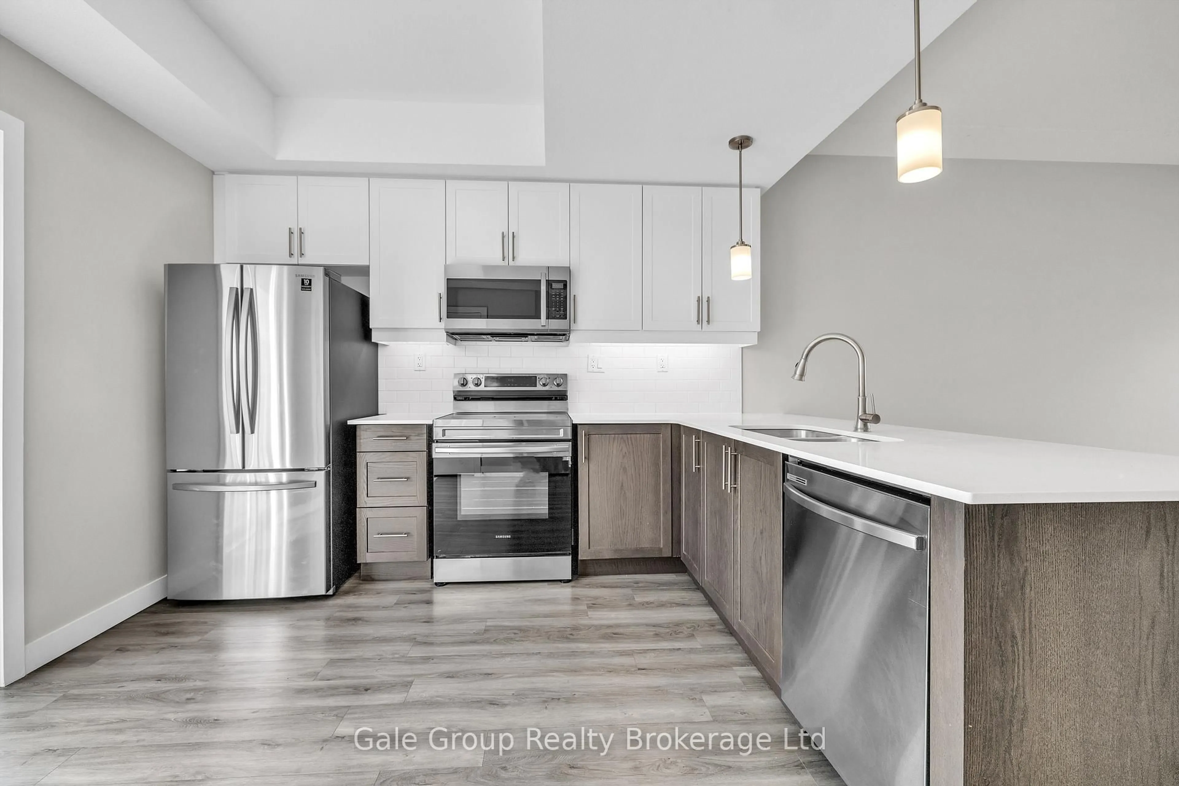 Open concept kitchen, unknown for 439 Athlone Ave #C3, Woodstock Ontario N4V 0C8