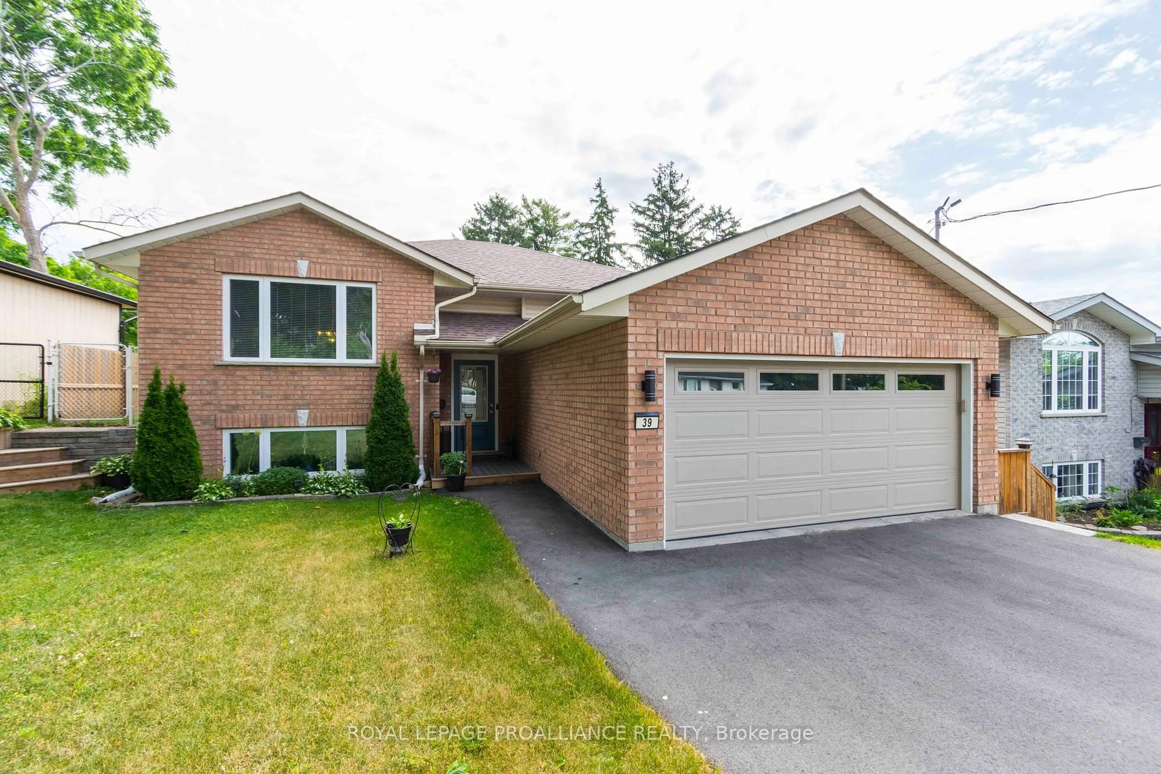Home with brick exterior material, street for 39 Reid St, Quinte West Ontario K8V 5V8