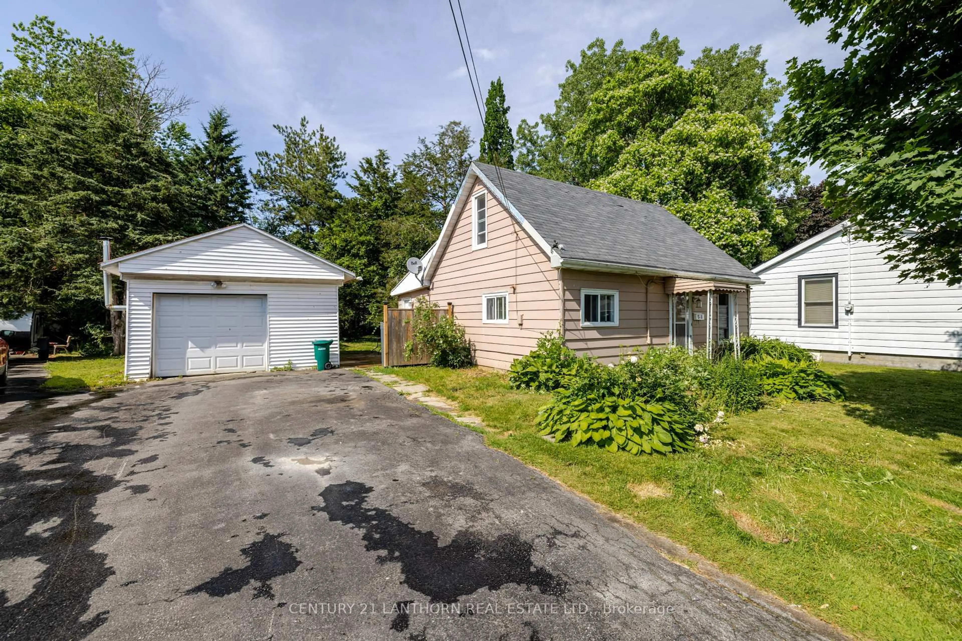 A pic from outside/outdoor area/front of a property/back of a property/a pic from drone, street for 58 Kidd Ave, Quinte West Ontario K8V 2C7
