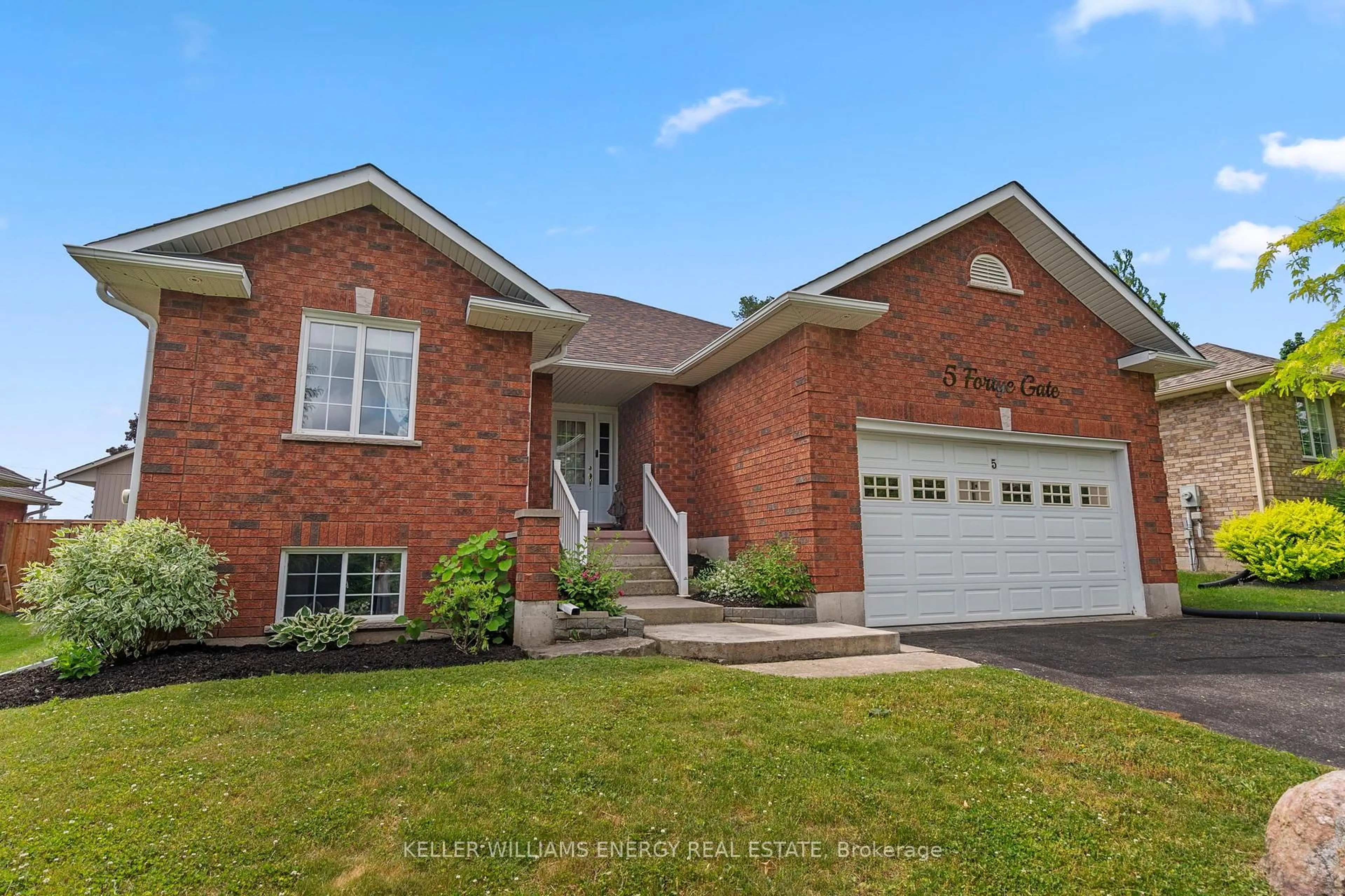 Home with brick exterior material, street for 5 Fortye Gate, Peterborough West Ontario K9K 2E7