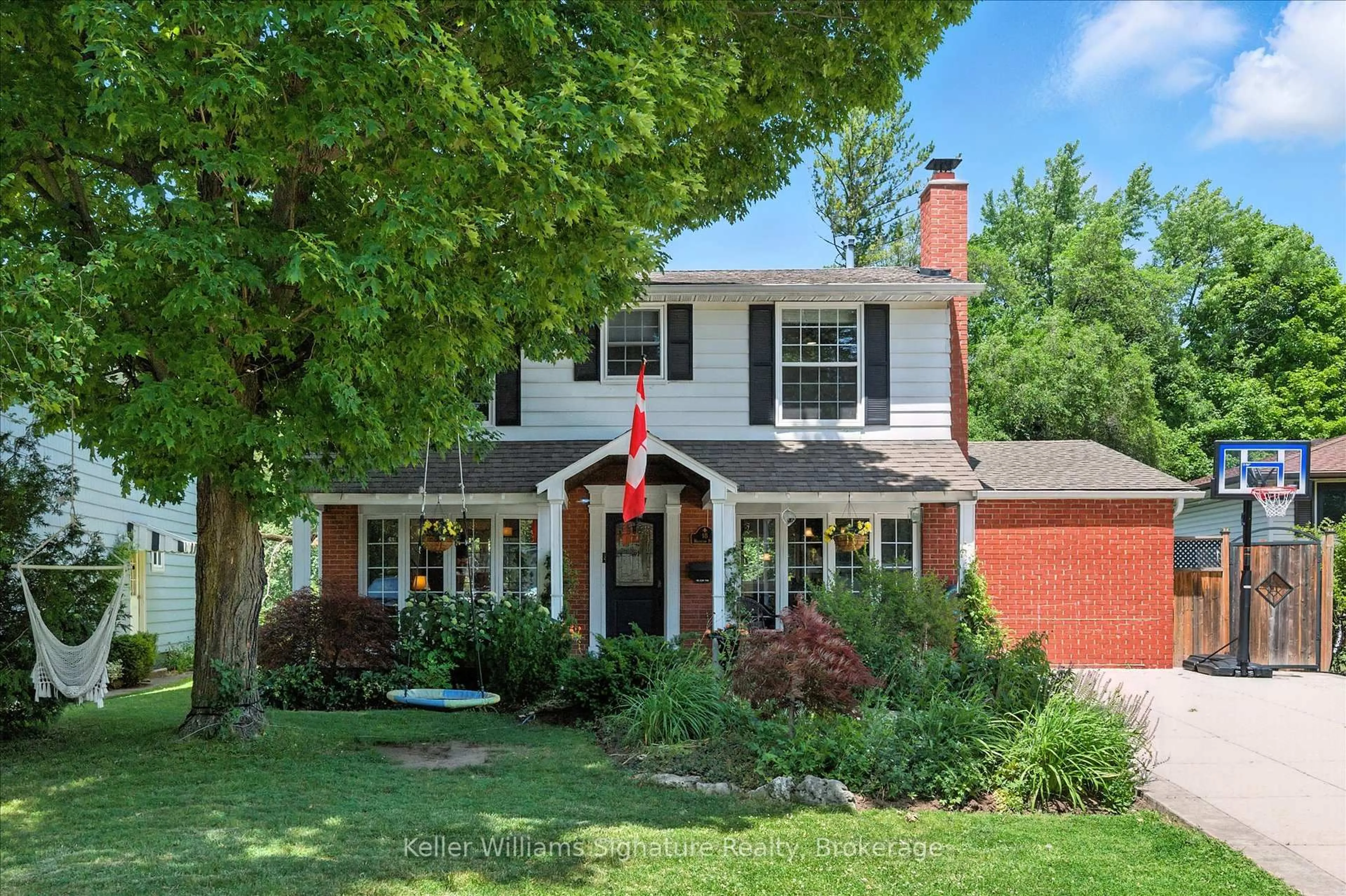 Home with brick exterior material, street for 18 Moonglow Pl, Hamilton Ontario L9H 3R7