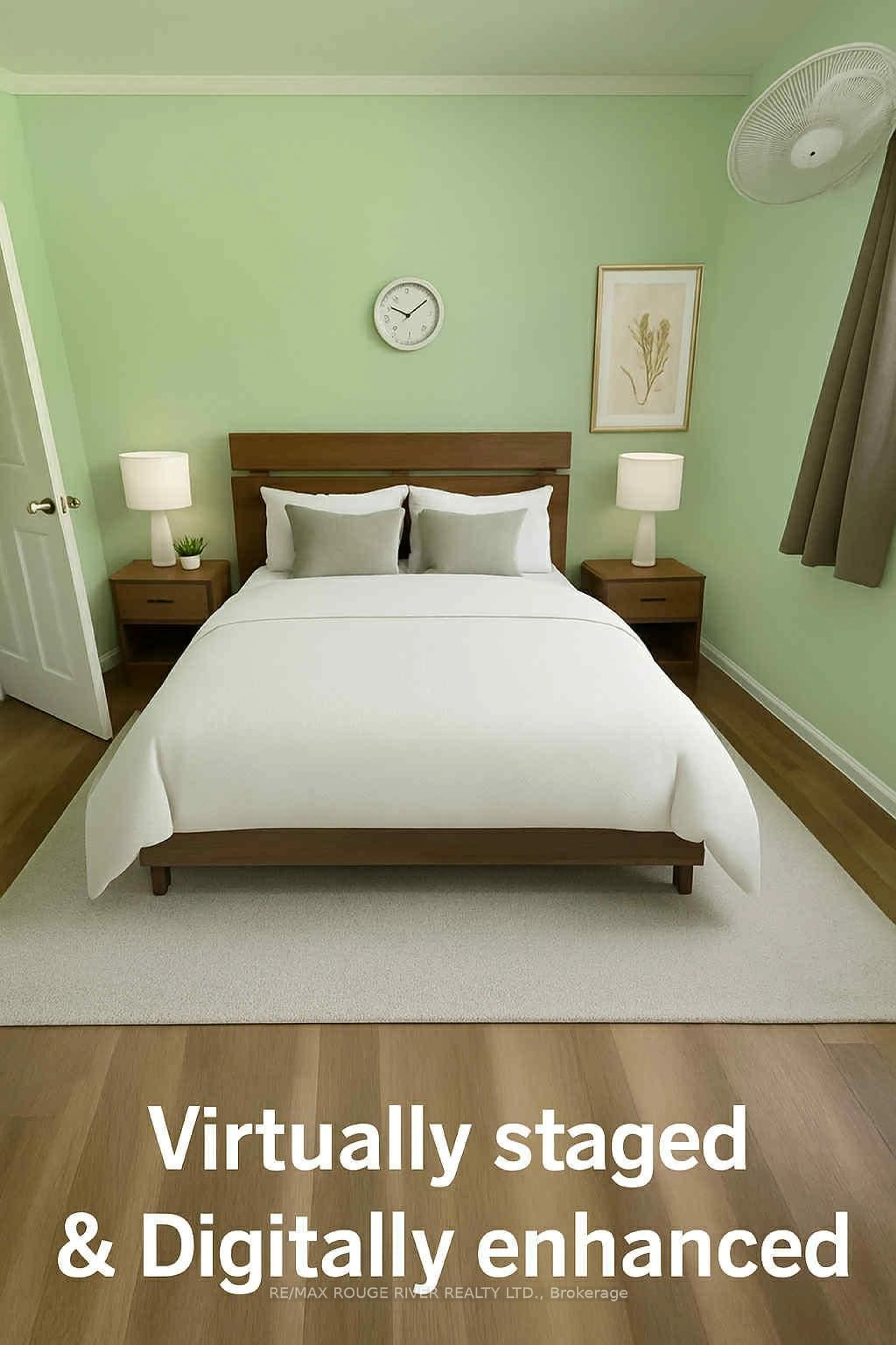 Bedroom with bed, unknown for 3075 Zion Rd, Port Hope Ontario L1A 3V7