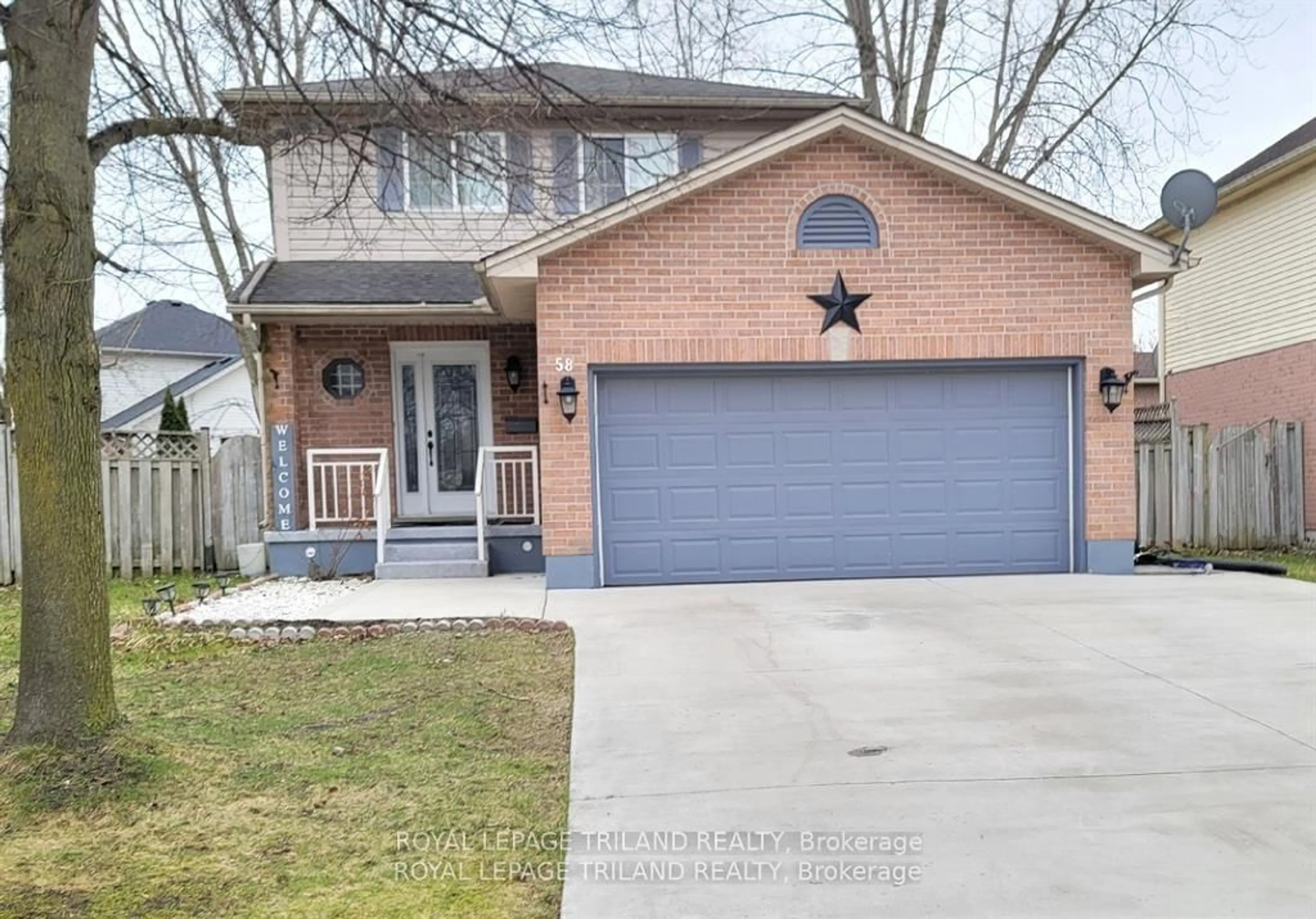 Home with brick exterior material, street for 58 Stonehenge Crt, London East Ontario N5V 4M6