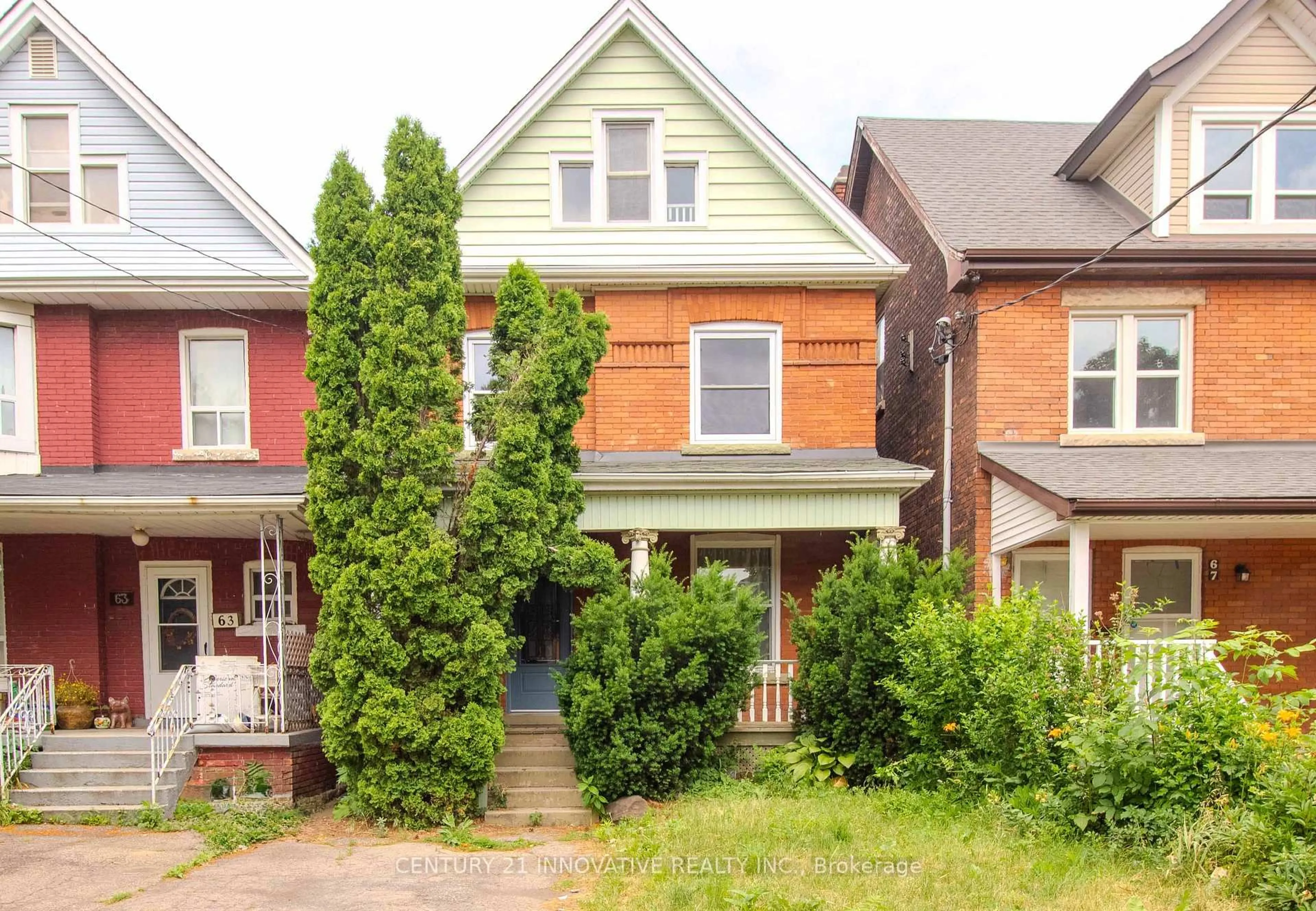 Home with brick exterior material, street for 65 Aikman Ave, Hamilton Ontario L8M 1P8
