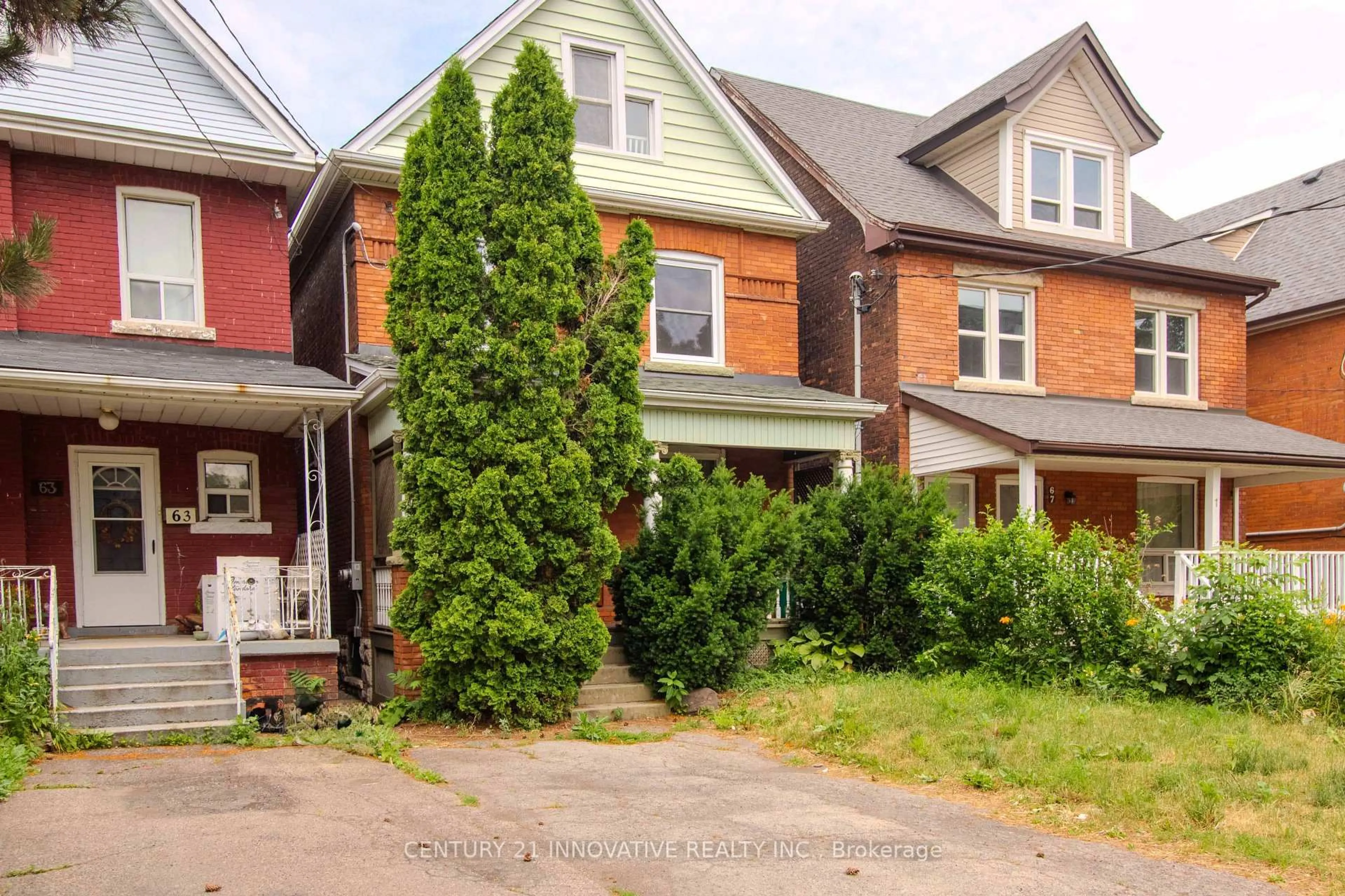 Home with brick exterior material, street for 65 Aikman Ave, Hamilton Ontario L8M 1P8