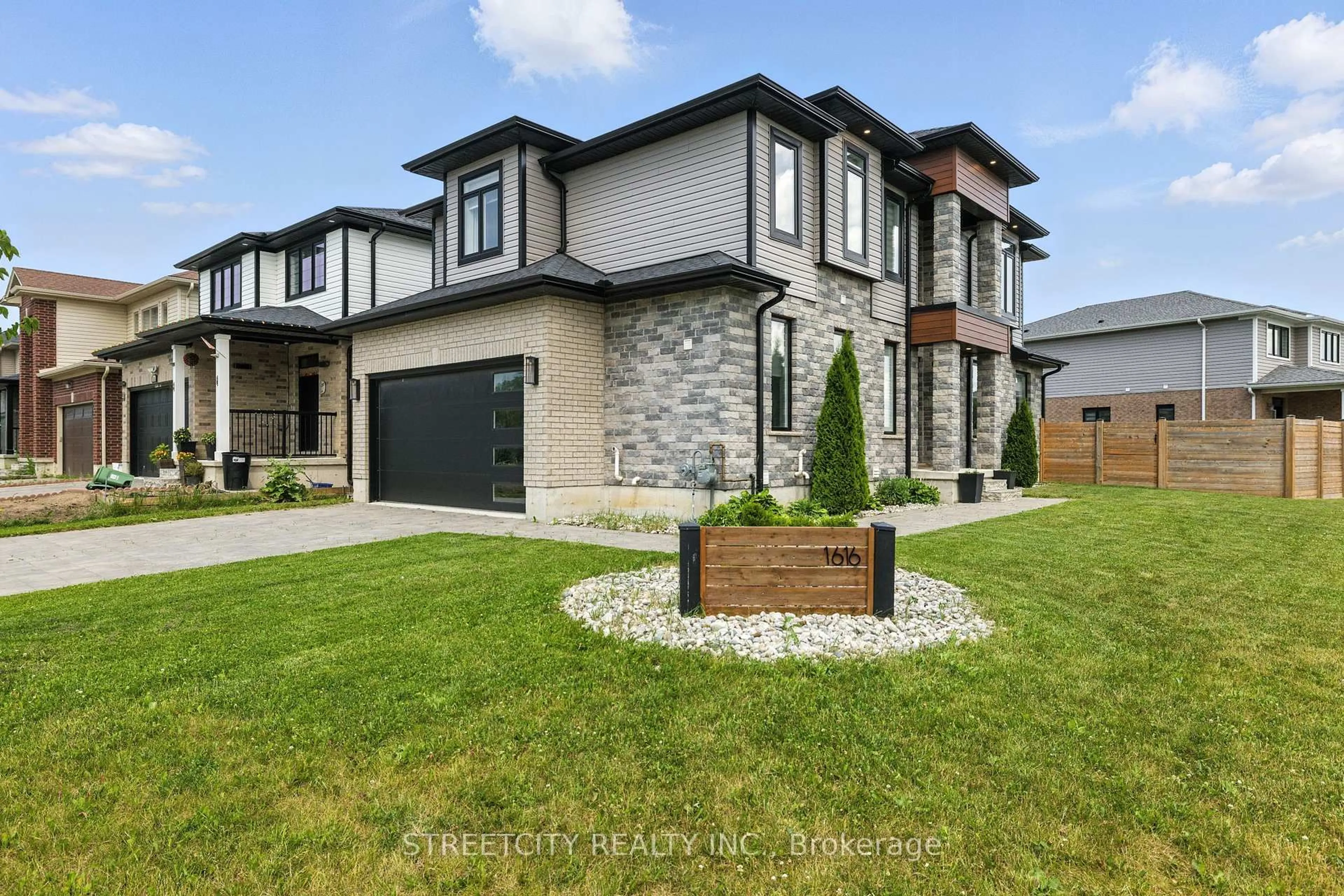 Home with brick exterior material, street for 1616 Henrica Ave, London North Ontario N6G 0Y1