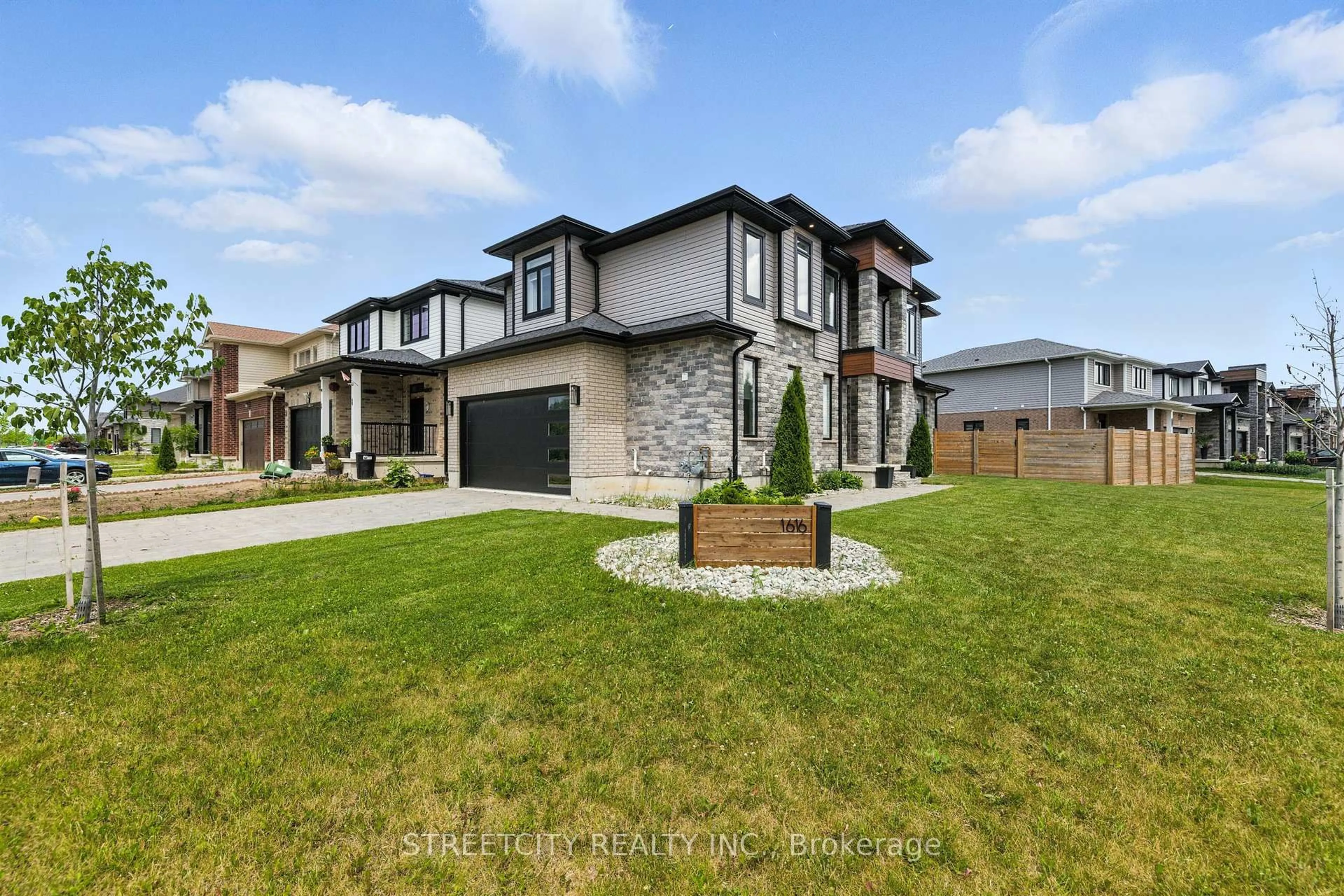 Home with brick exterior material, street for 1616 Henrica Ave, London North Ontario N6G 0Y1