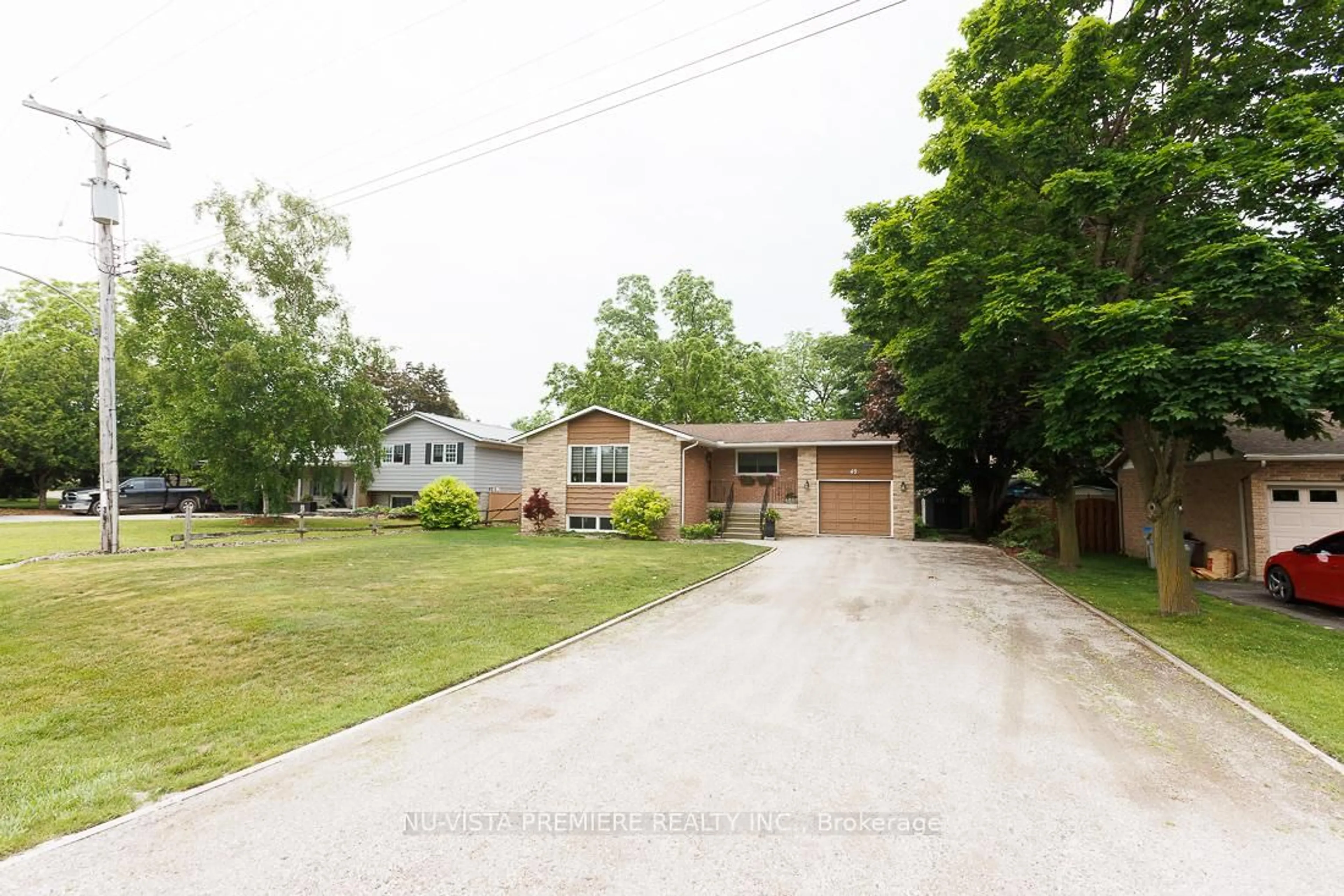 A pic from outside/outdoor area/front of a property/back of a property/a pic from drone, street for 49 Main Street St, Bluewater Ontario N0M 1G0