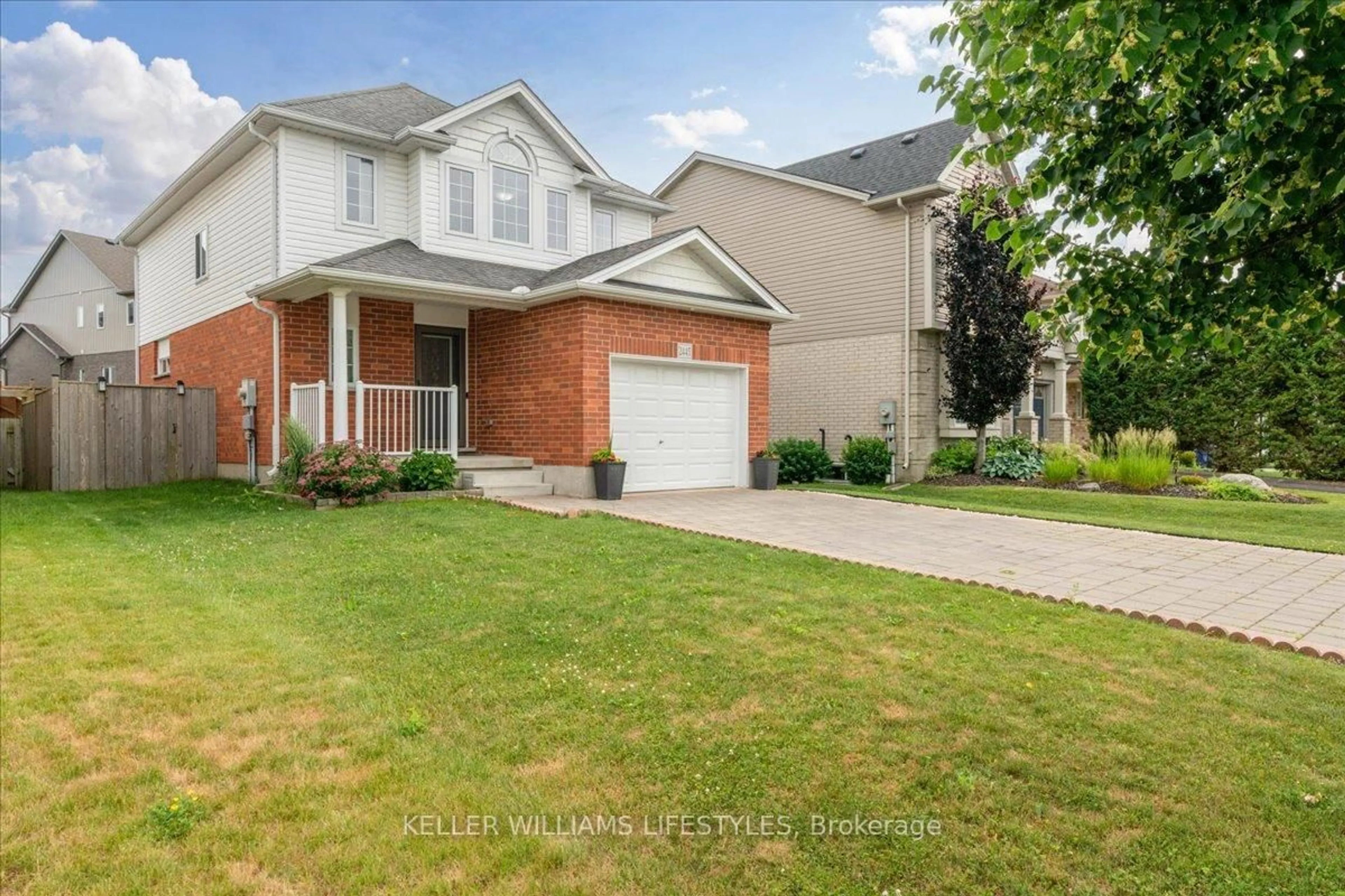 Home with brick exterior material, street for 2445 Asima Dr, London South Ontario N6M 0B3