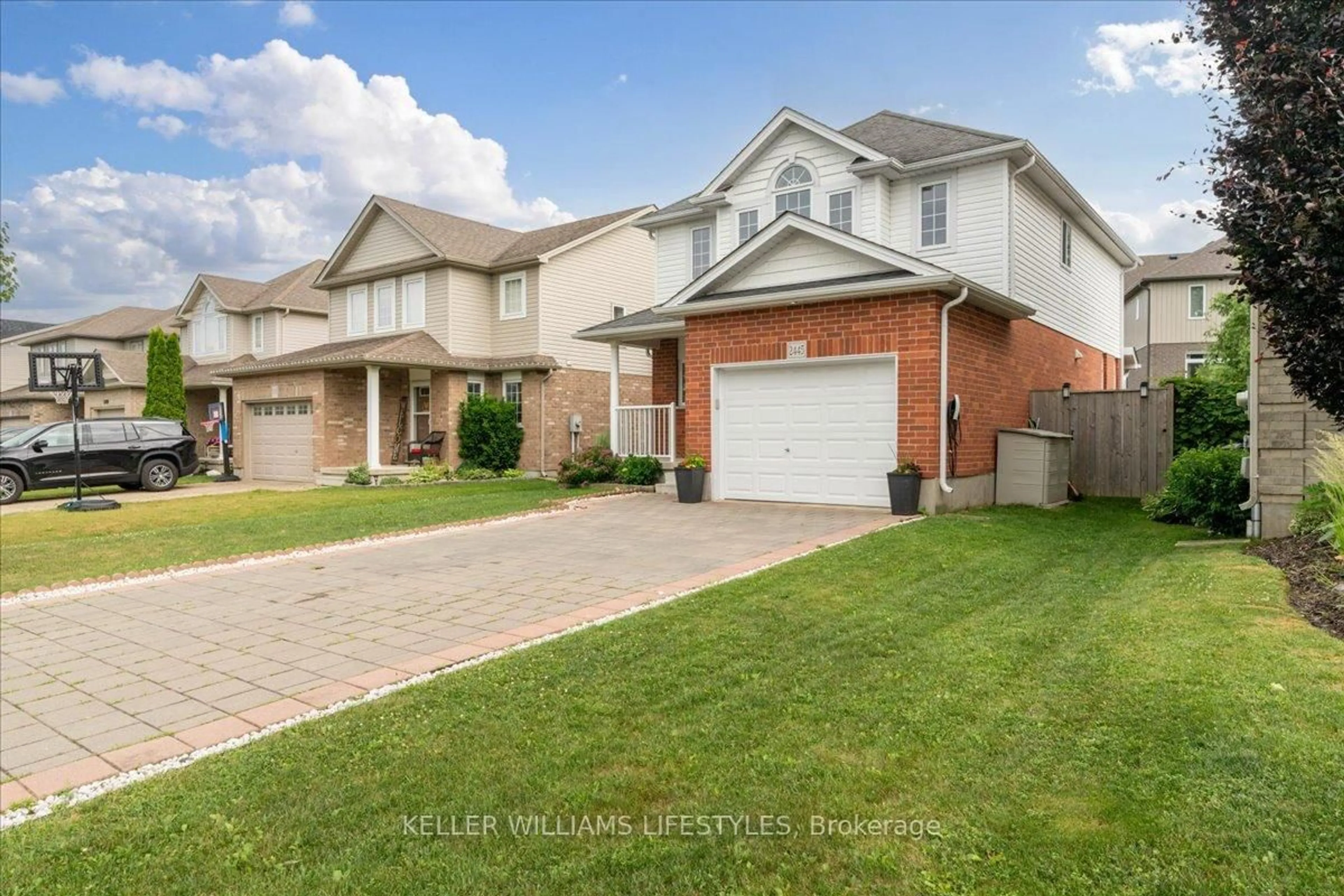Home with brick exterior material, street for 2445 Asima Dr, London South Ontario N6M 0B3