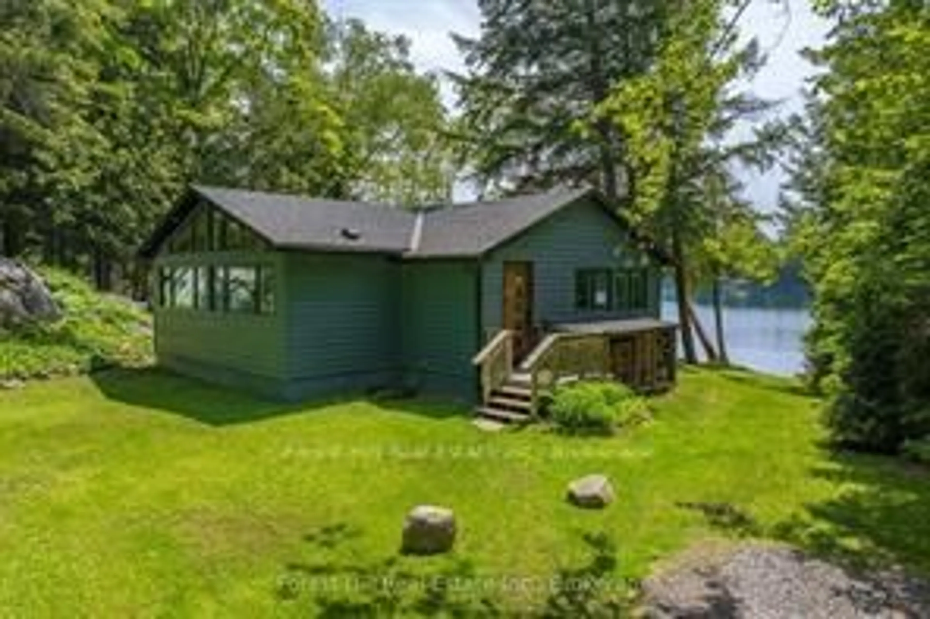 A pic from outside/outdoor area/front of a property/back of a property/a pic from drone, water/lake/river/ocean view for 1050 Fair-Lee Park Rd, Muskoka Lakes Ontario P0B 1G0