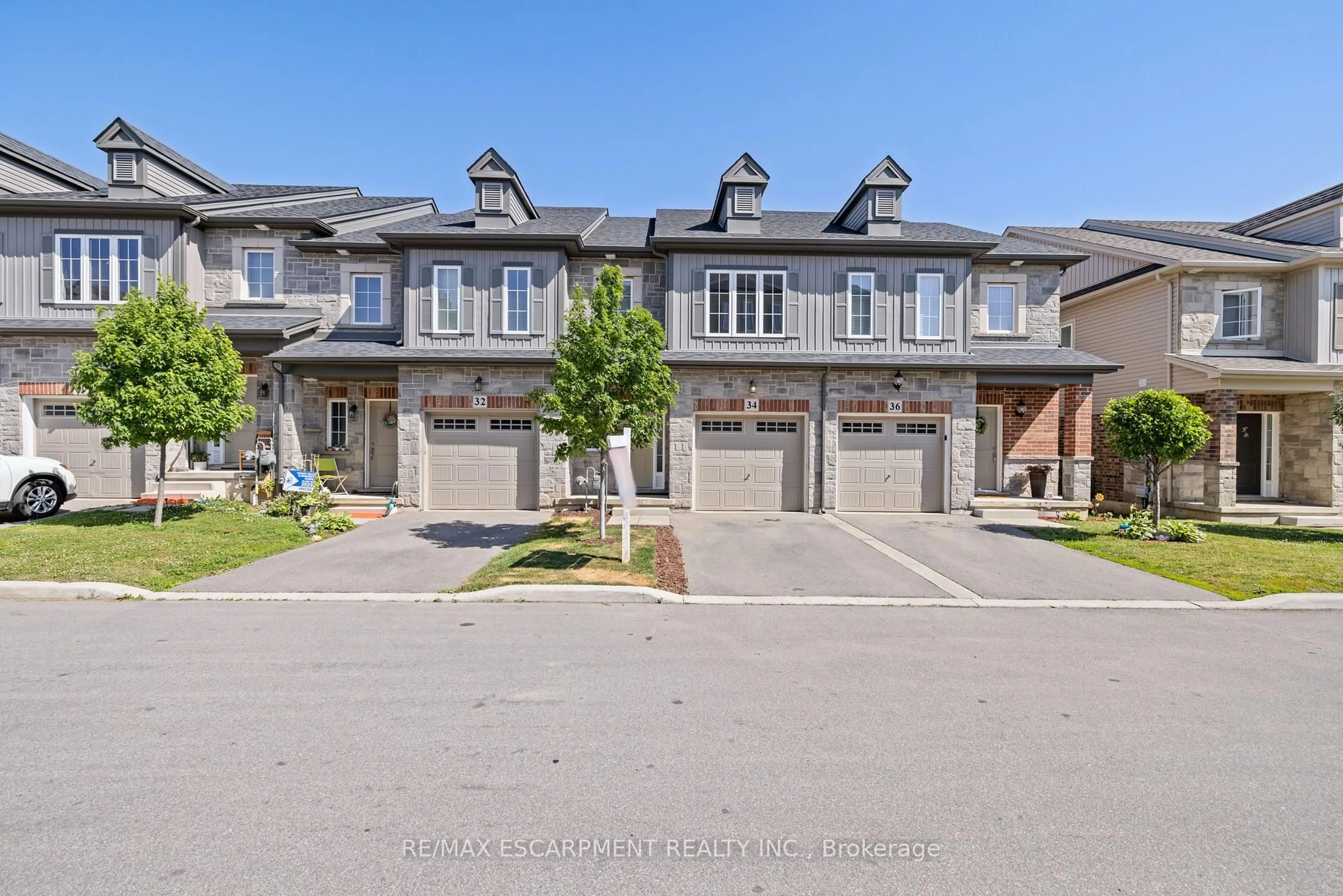 A pic from outside/outdoor area/front of a property/back of a property/a pic from drone, street for 34 Dayman Dr, Hamilton Ontario L9K 0J9