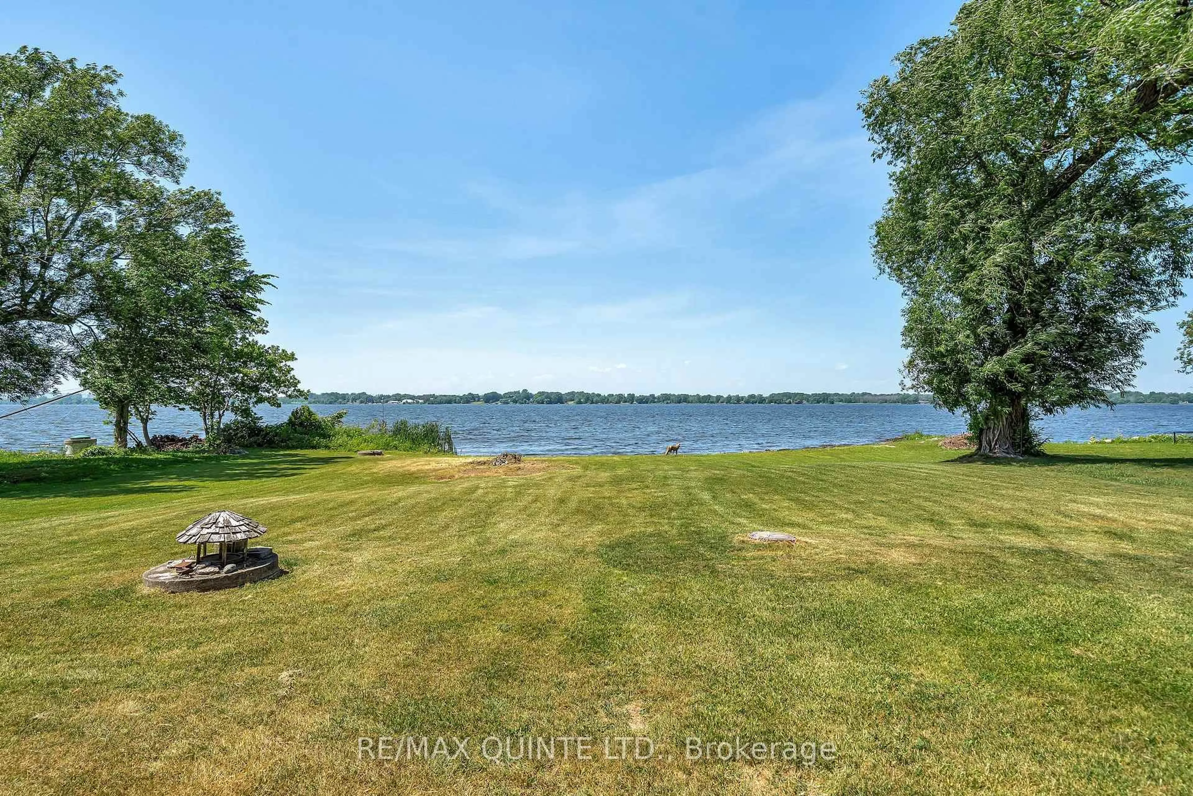 A pic from outside/outdoor area/front of a property/back of a property/a pic from drone, water/lake/river/ocean view for 124 Onderdonk Lane, Prince Edward County Ontario K0K 1V0