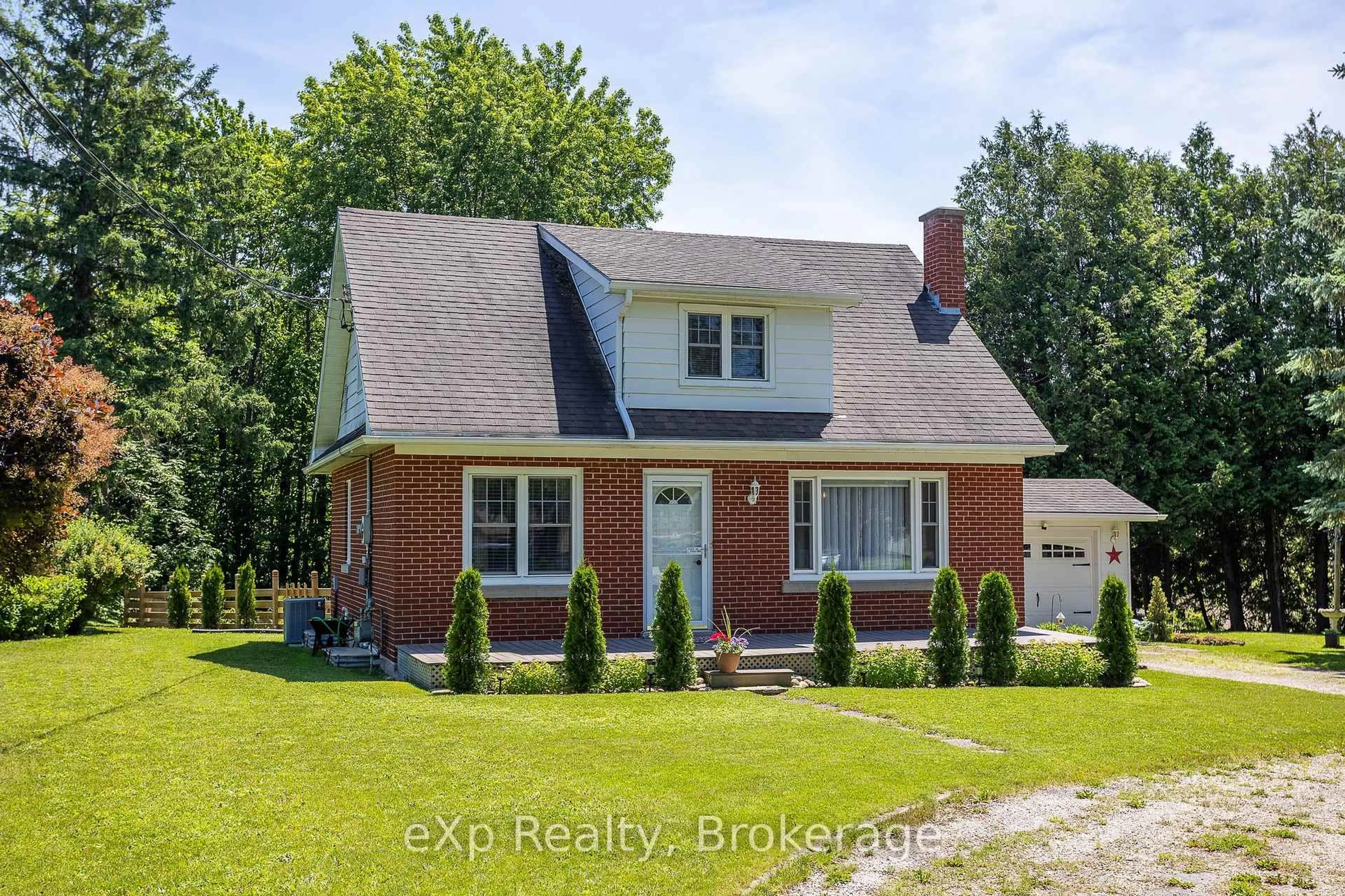 Home with brick exterior material, street for 318827 Grey Road 1, Georgian Bluffs Ontario N4K 5N4