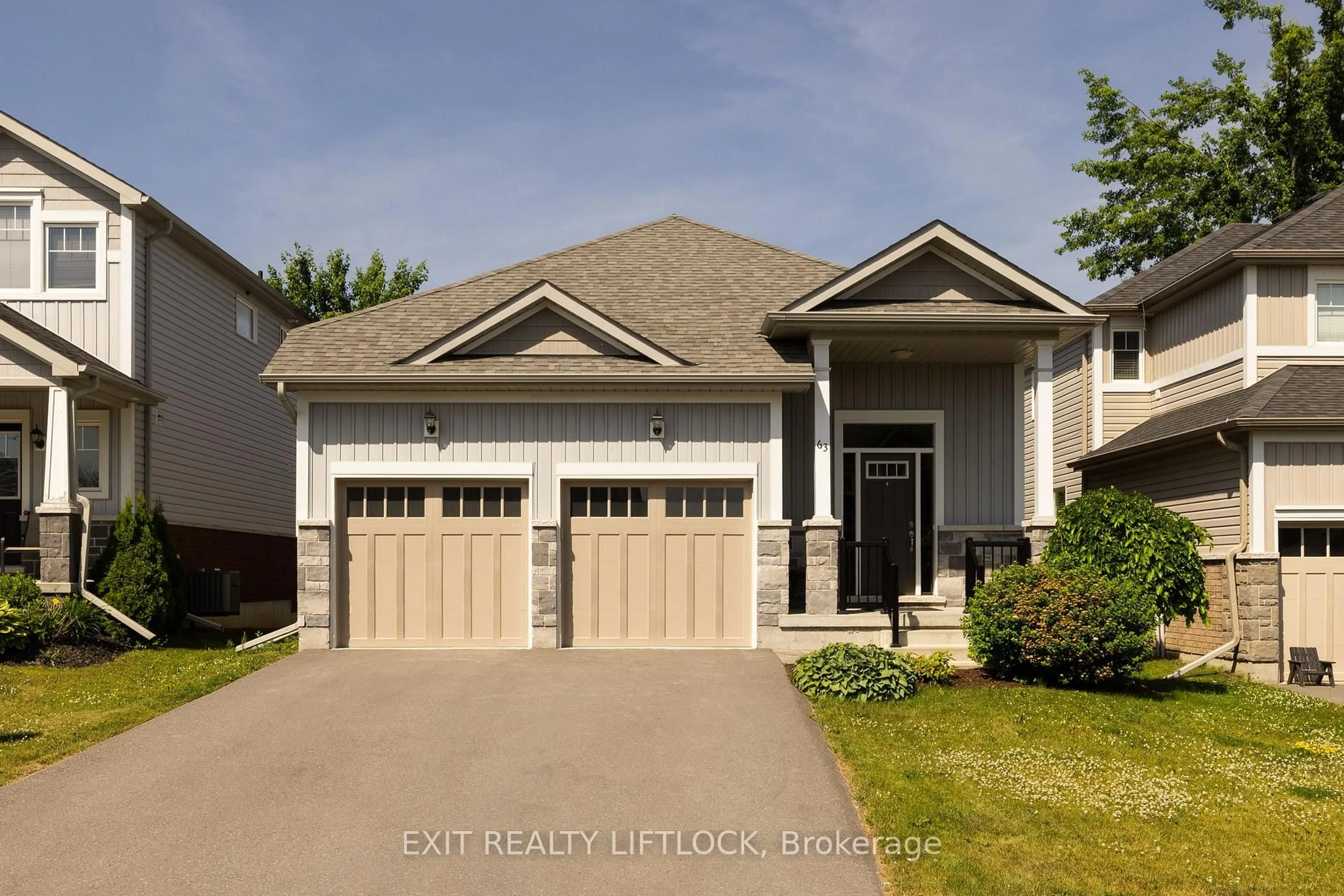 Home with brick exterior material, street for 63 Summer Lane, Selwyn Ontario K9L 0G4