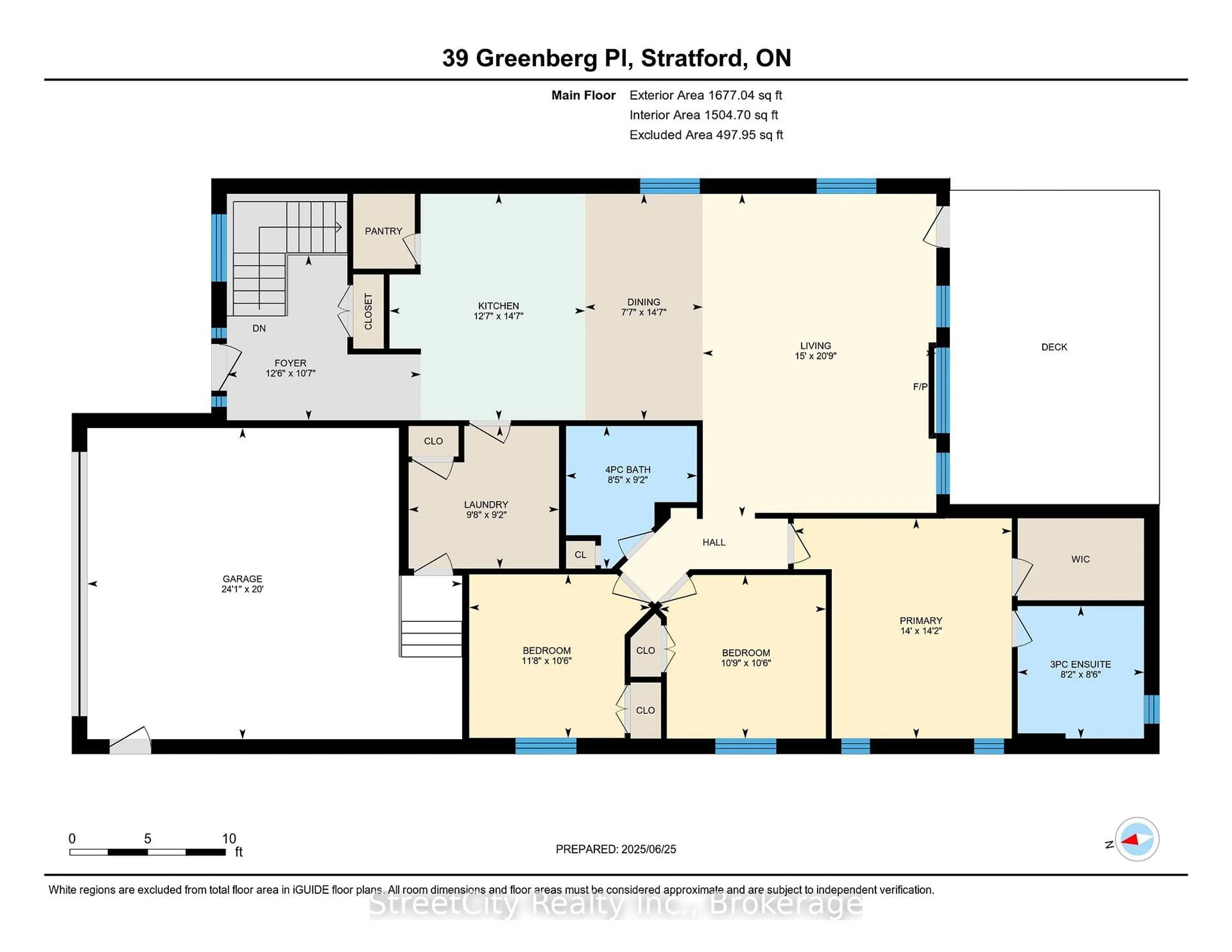 Floor plan for 39 Greenberg Pl, Stratford Ontario N5A 0A6