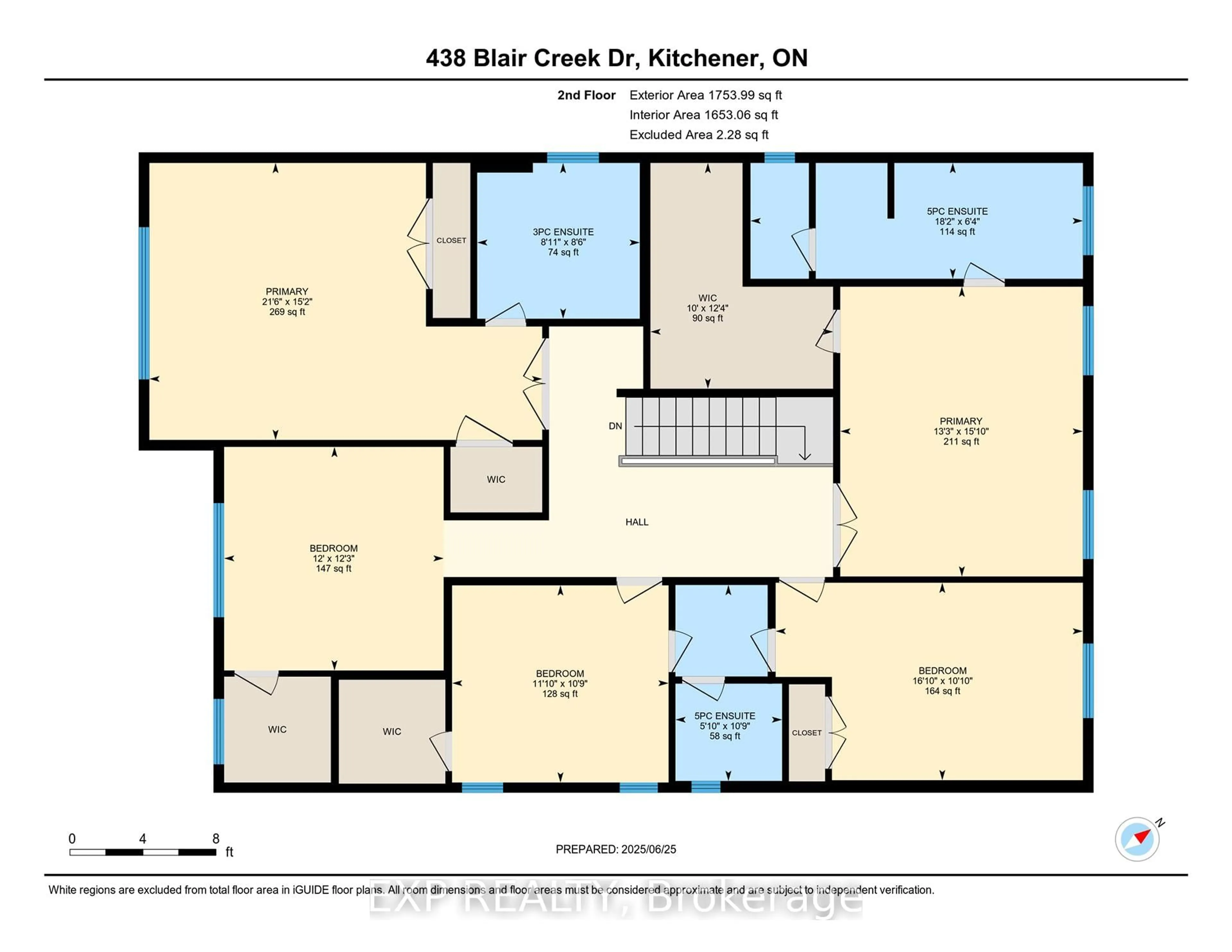 Floor plan for 438 Blair Creek Dr, Waterloo Ontario N2P 0H6