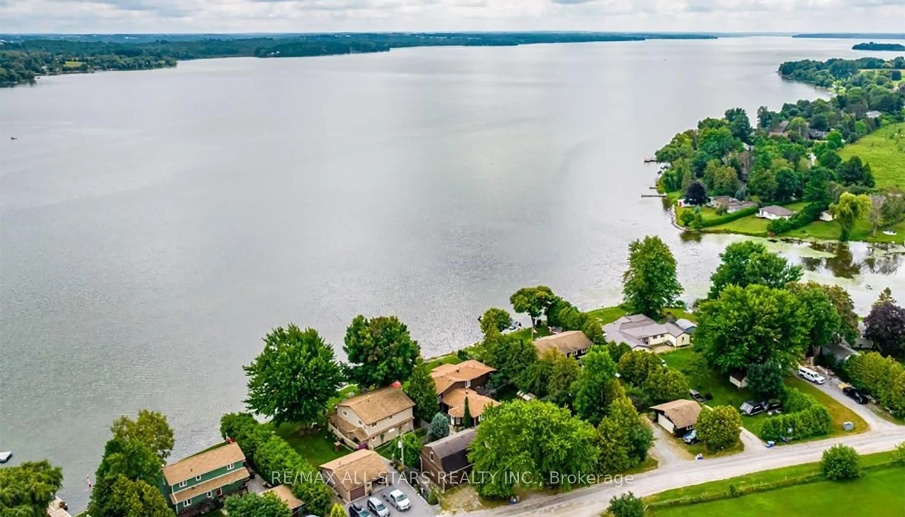 A pic from outside/outdoor area/front of a property/back of a property/a pic from drone, water/lake/river/ocean view for 81 Marsh Creek Rd, Kawartha Lakes Ontario K0M 2C0