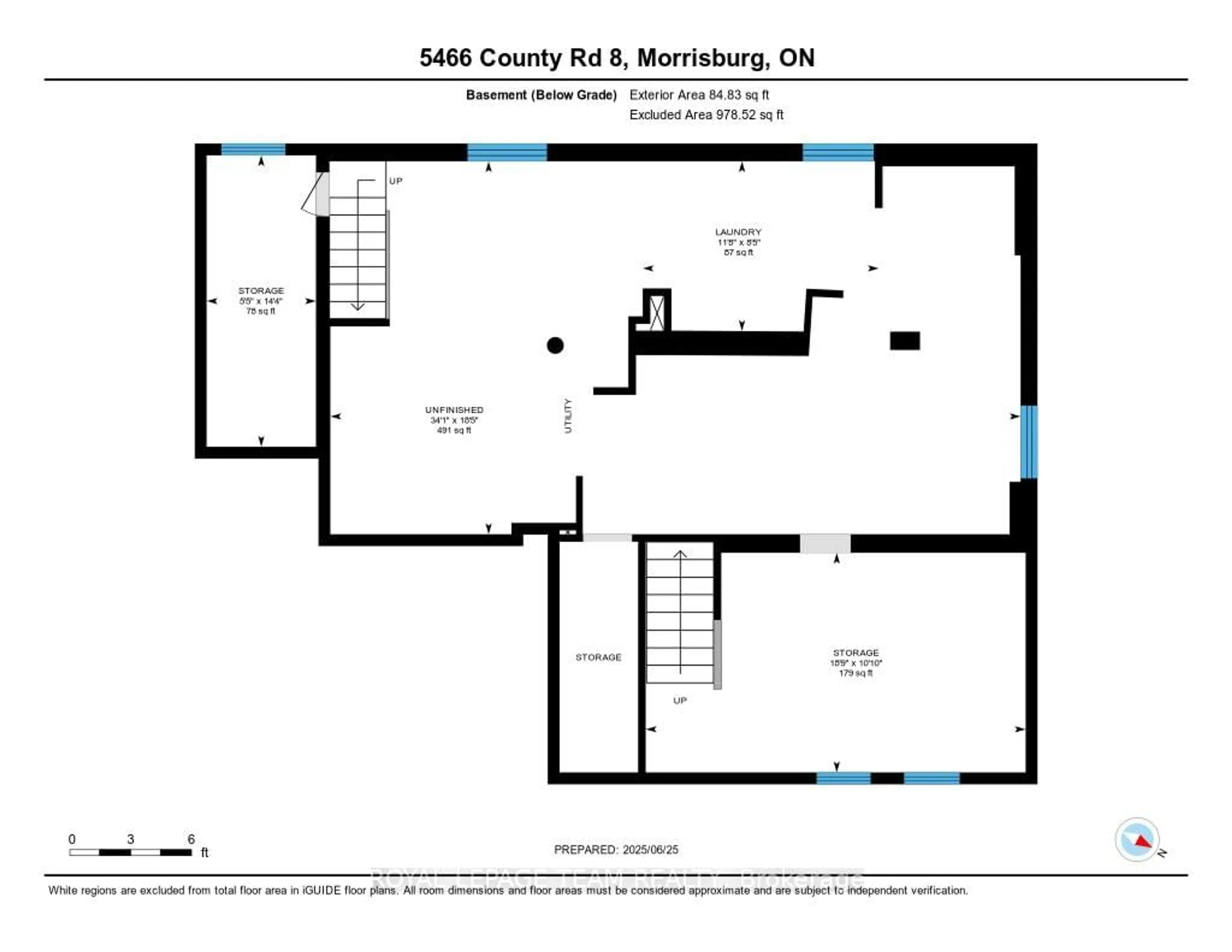 Floor plan for 5466 County 8 Rd, South Dundas Ontario K0C 1X0