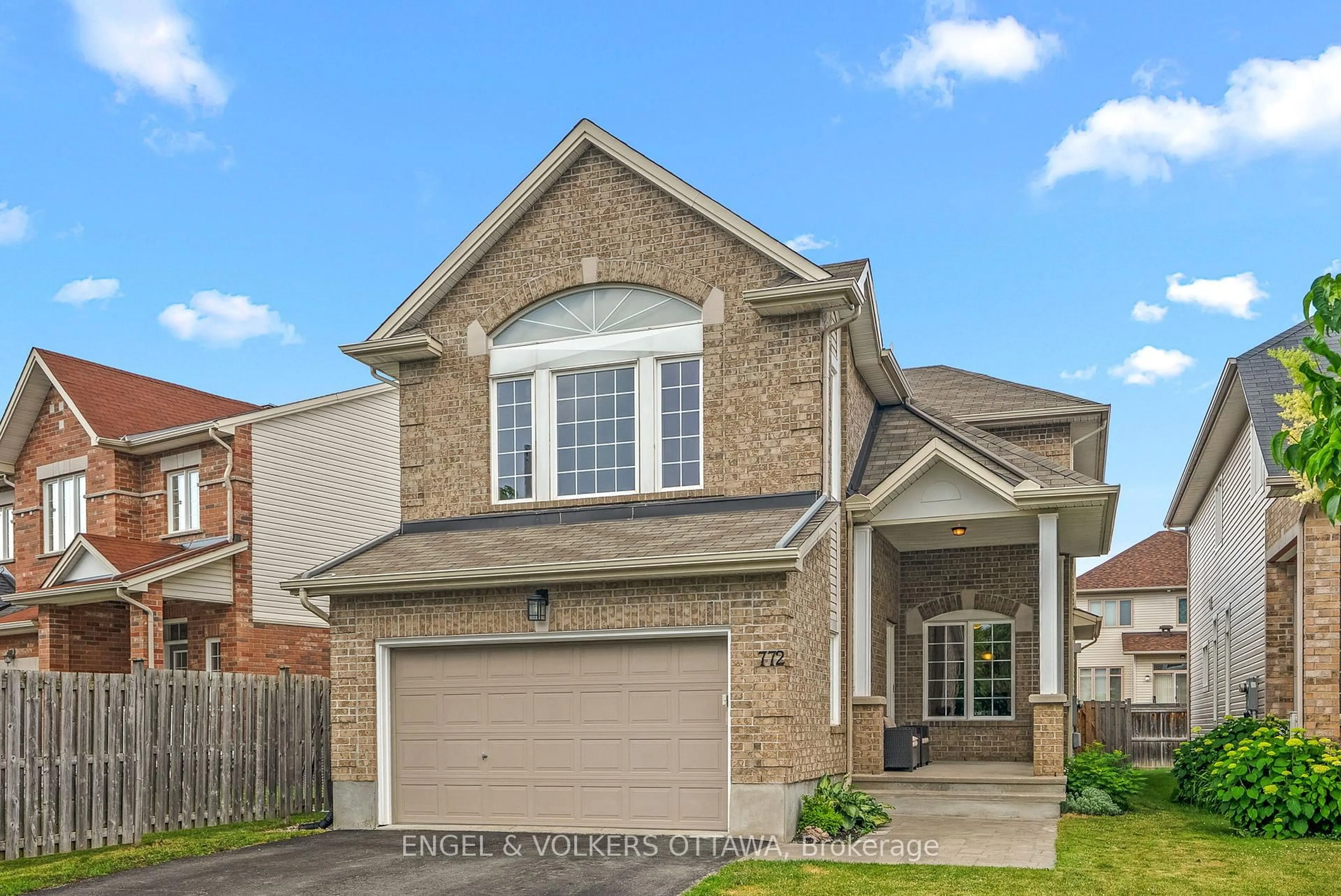 Home with brick exterior material, street for 772 Bowercrest Cres, Ottawa Ontario K1V 2K3