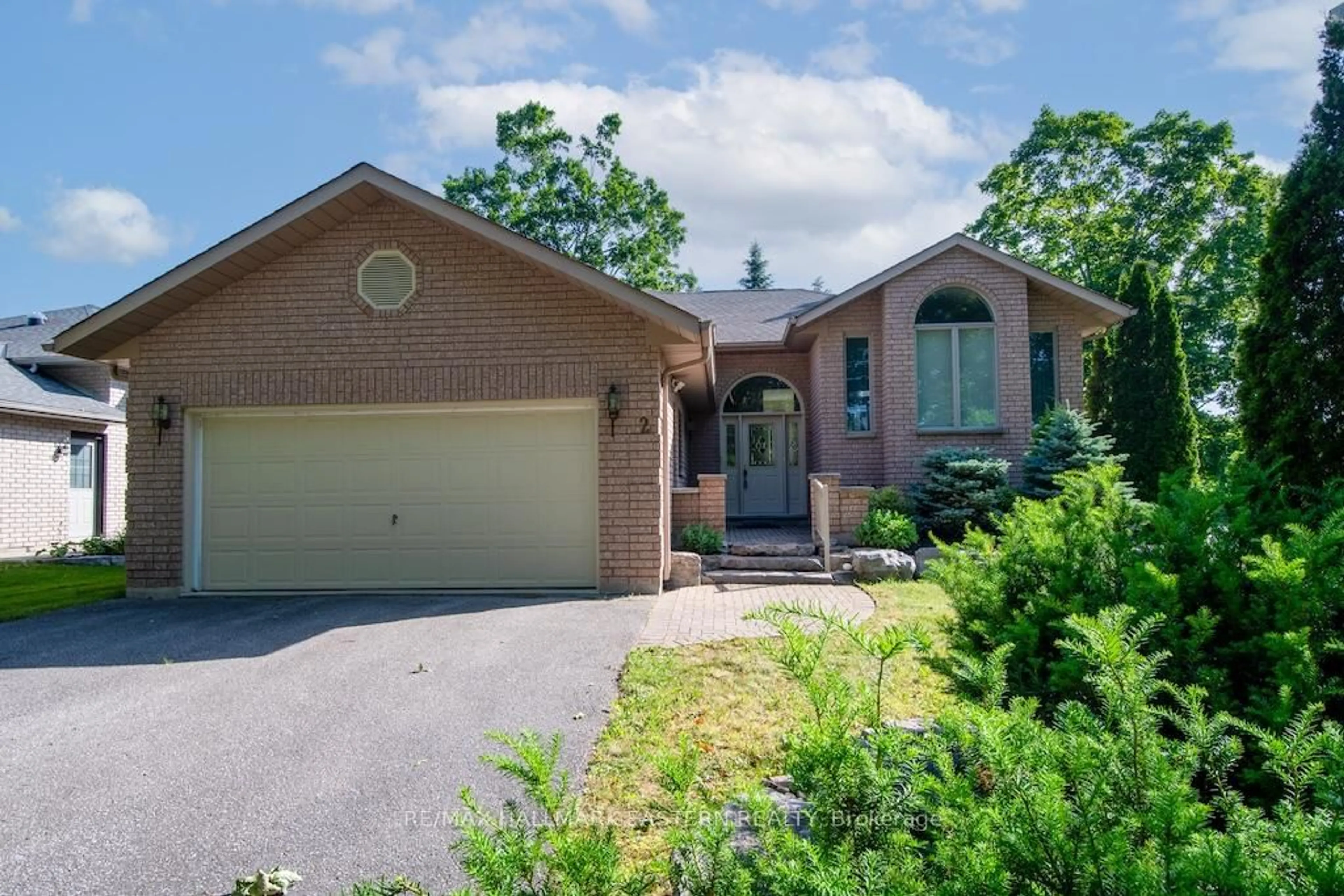 Home with brick exterior material, street for 2 Huntingwood Cres, Kawartha Lakes Ontario K0M 1A0