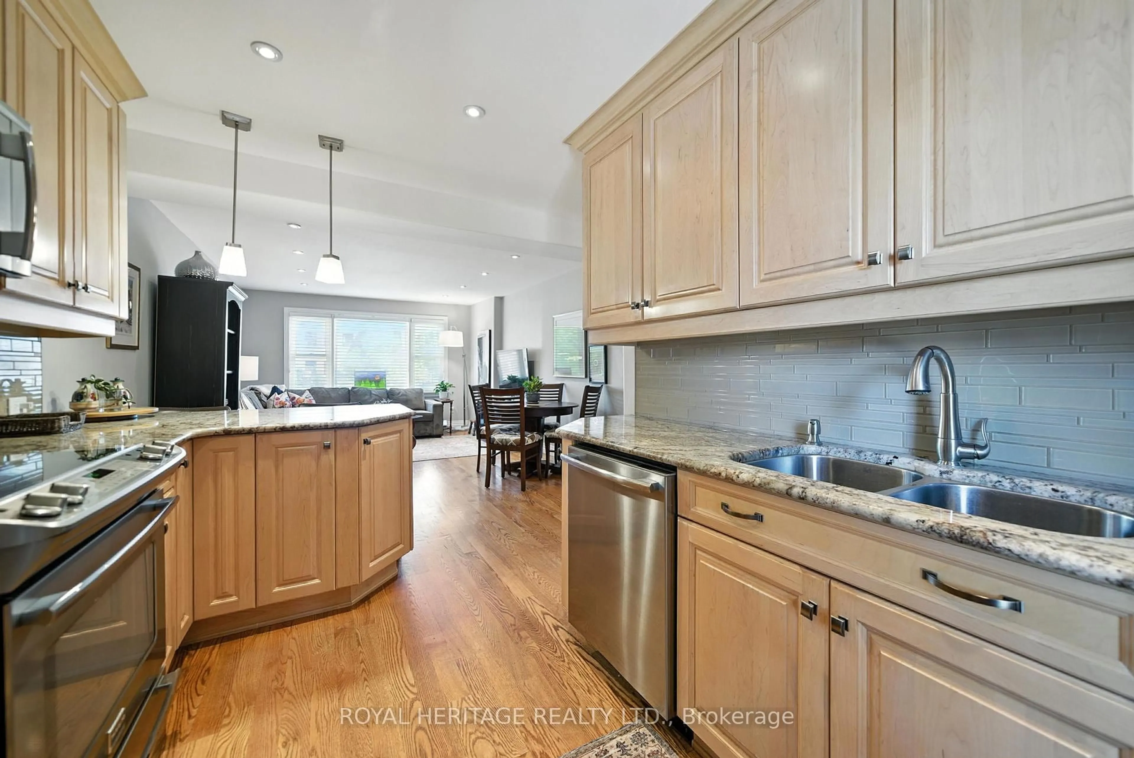 Open concept kitchen, unknown for 713 Maryland Ave, Peterborough Central Ontario K9J 4P5