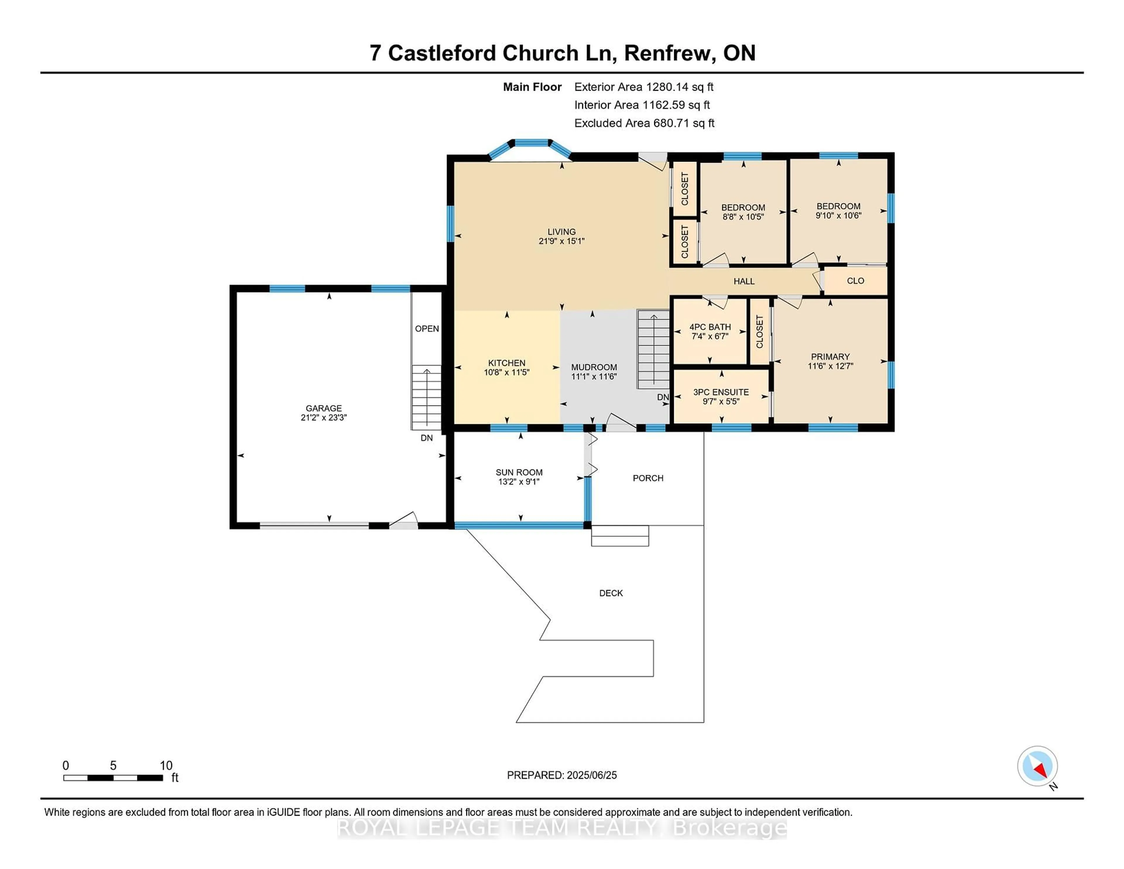Floor plan for 9 Castleford Church Lane, Renfrew Ontario K7V 3Z8