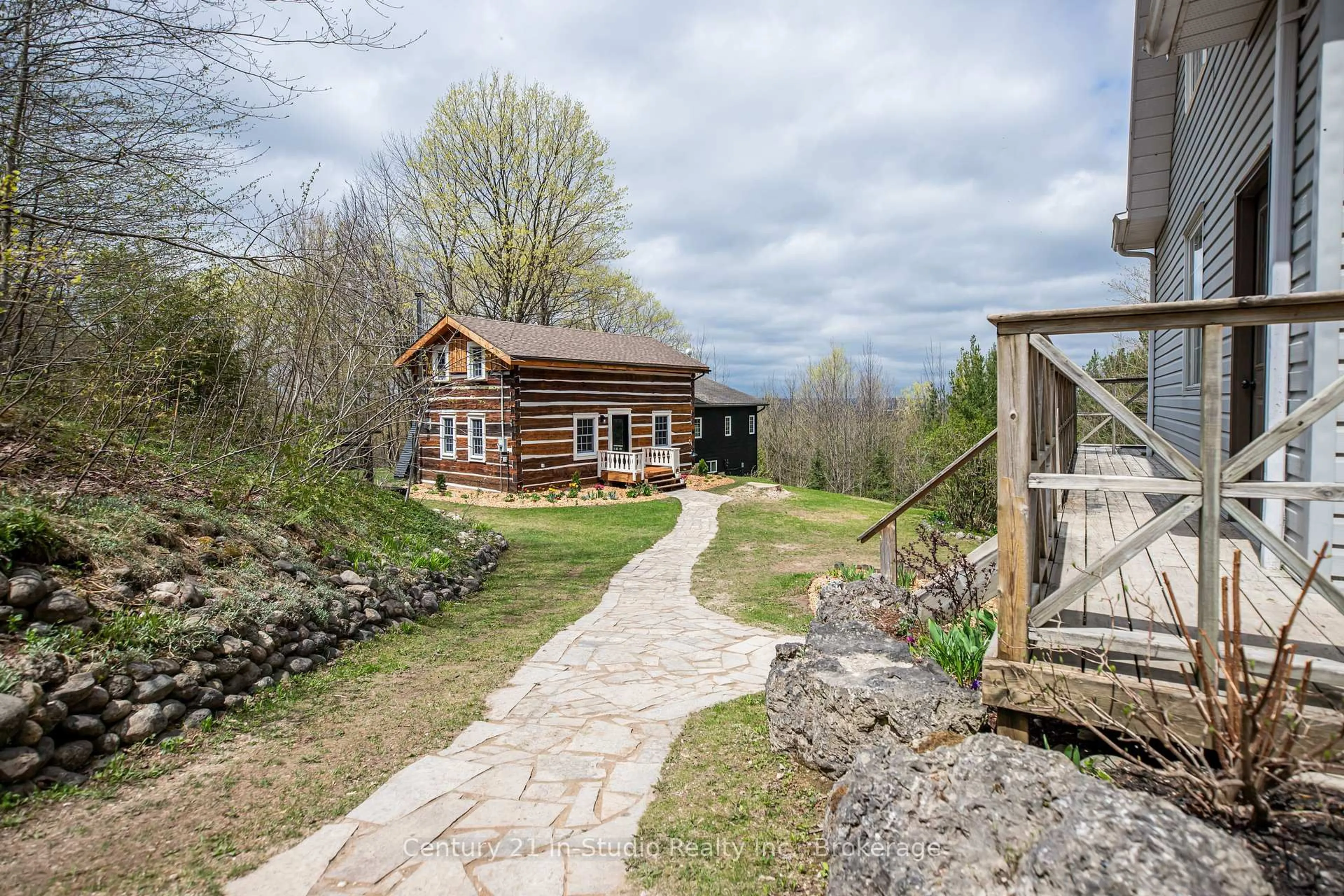 A pic from outside/outdoor area/front of a property/back of a property/a pic from drone, unknown for 302051 Concession 2 SDR, West Grey Ontario N4N 3B8