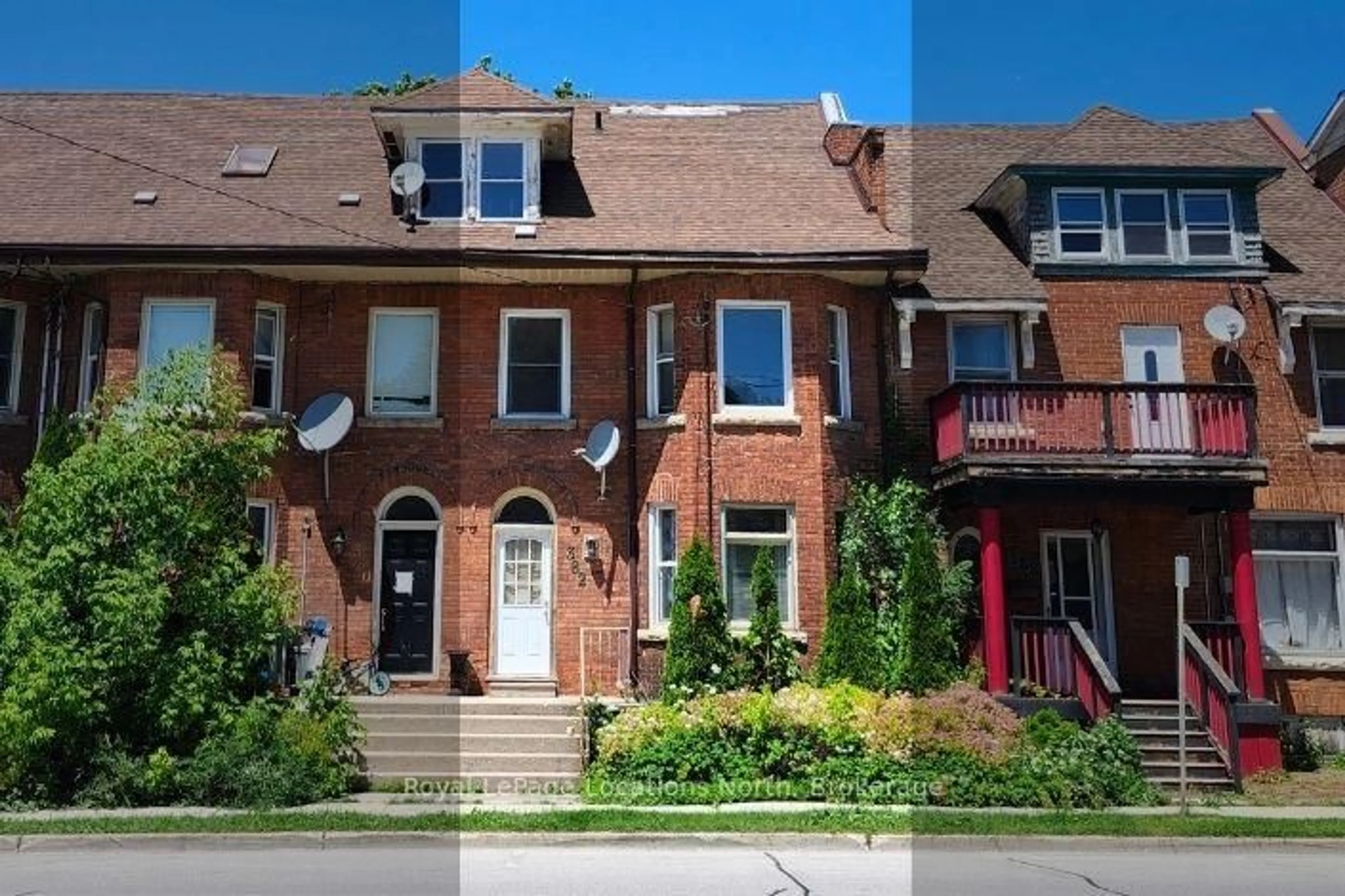 Home with brick exterior material, street for 382 8th St, Owen Sound Ontario N4K 1L4