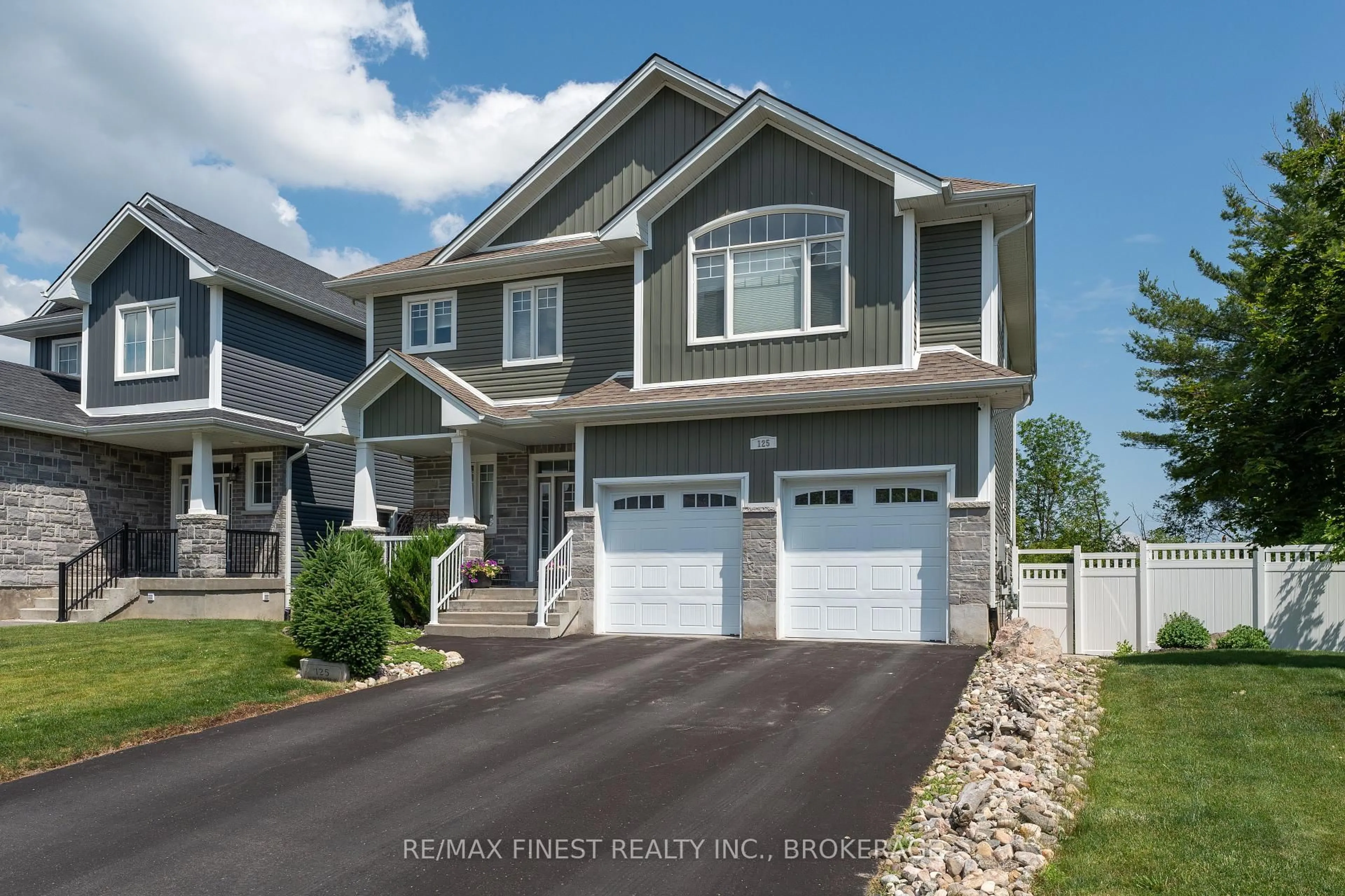 Home with vinyl exterior material, street for 125 ALDERGROVE Pl, Kingston Ontario K7M 3N1