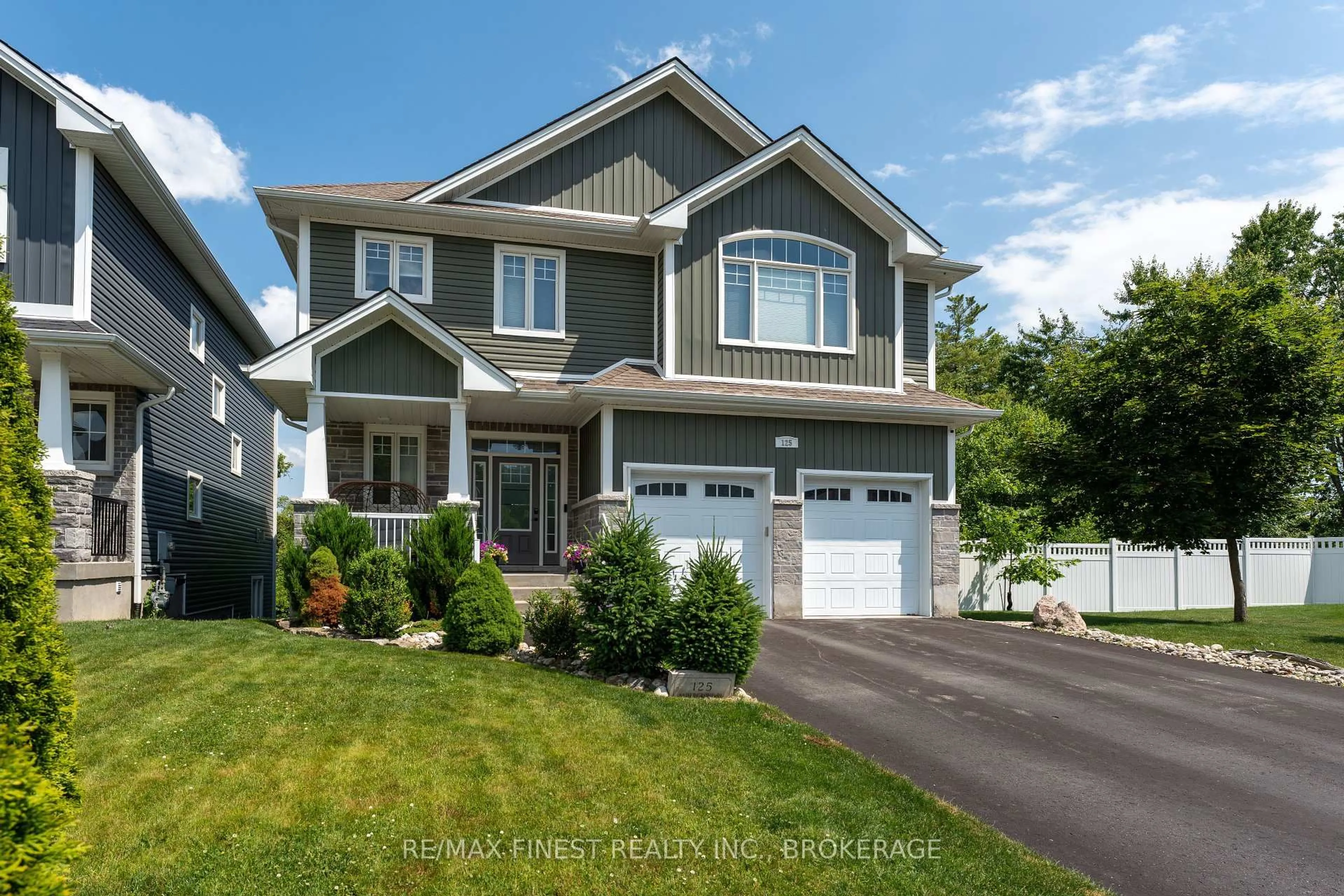 Home with vinyl exterior material, street for 125 ALDERGROVE Pl, Kingston Ontario K7M 3N1